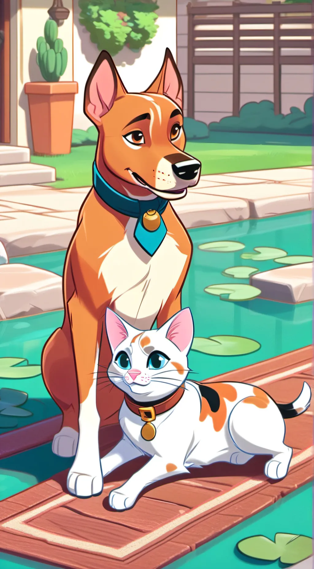 ai character: pixie & brutus background