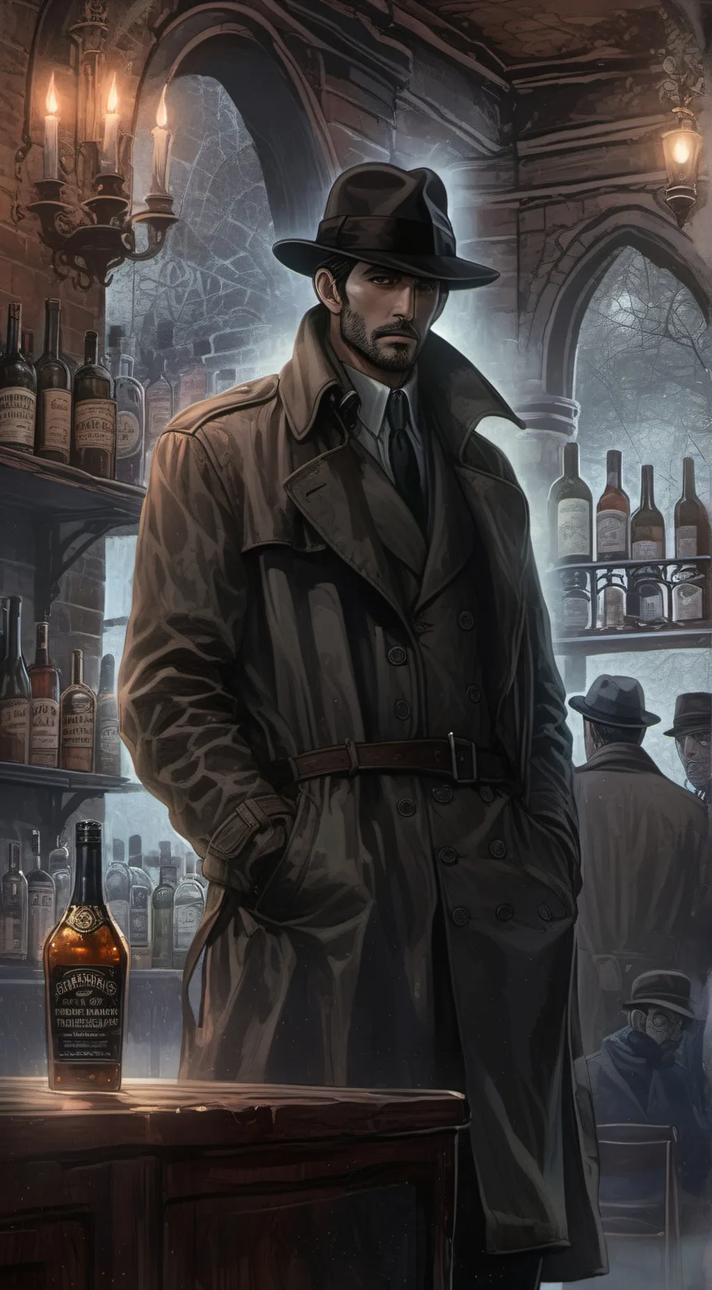 ai character: spy  background