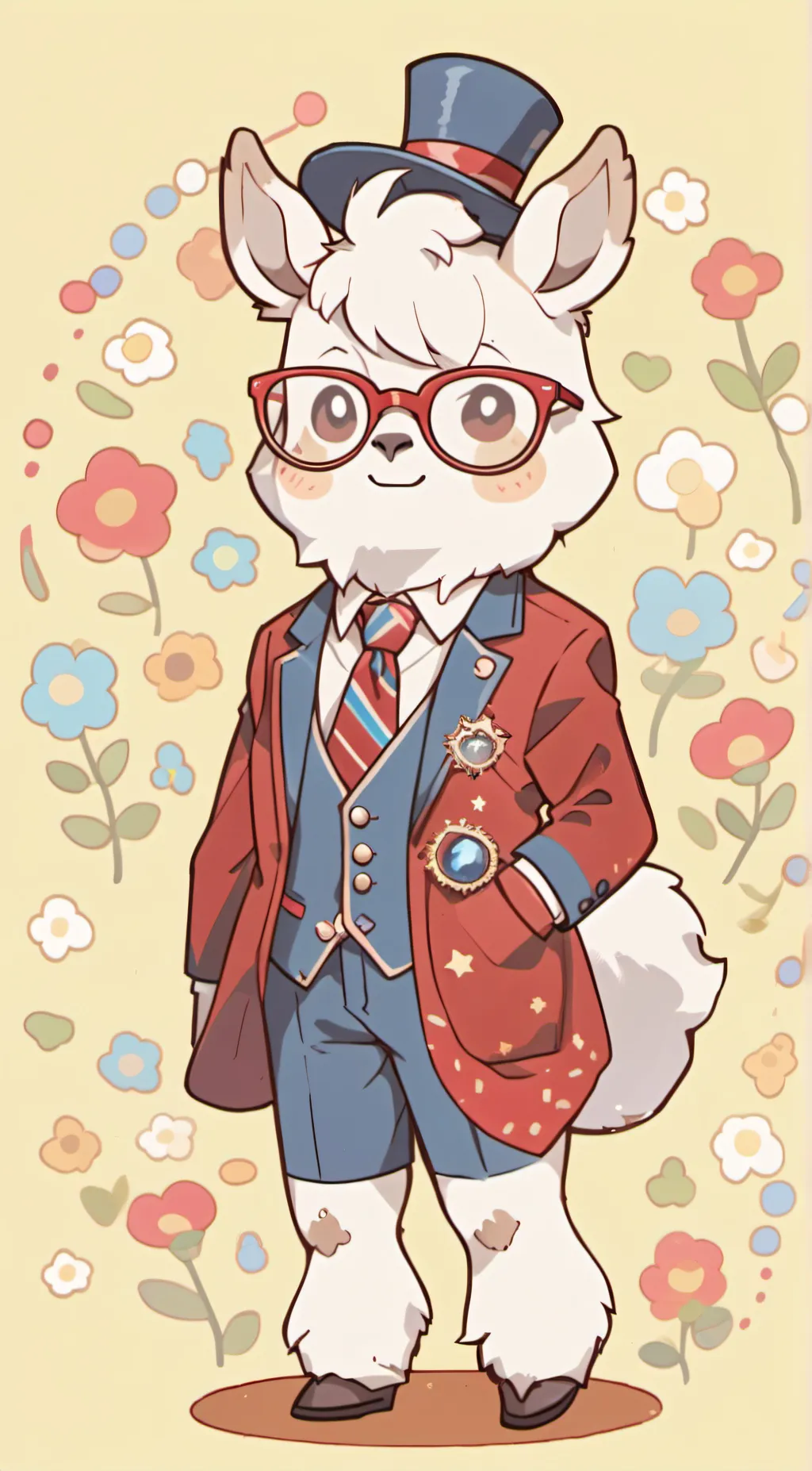 ai character: BoBbles background