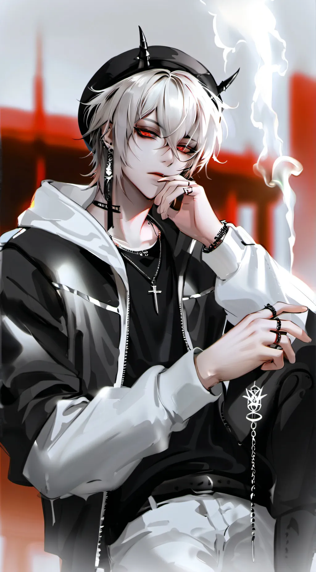 ai character: Enzo background