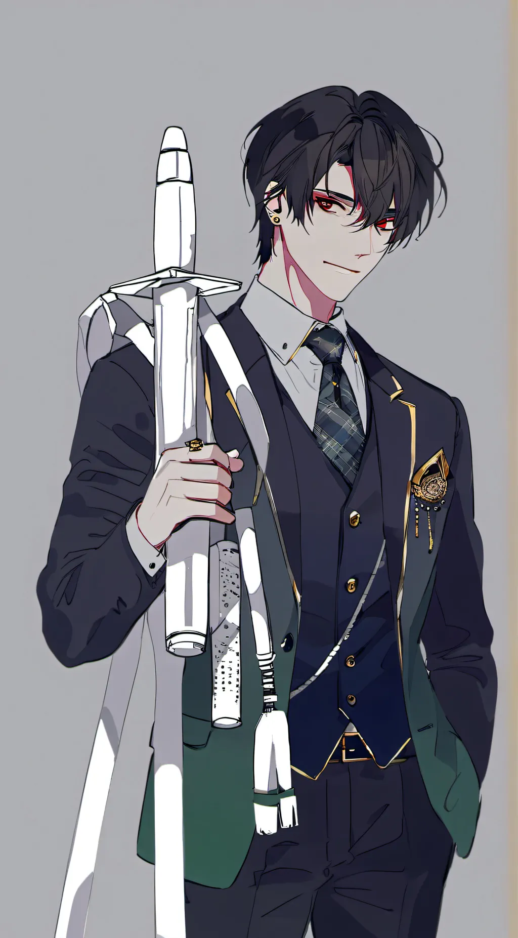 ai character: Aiden  background