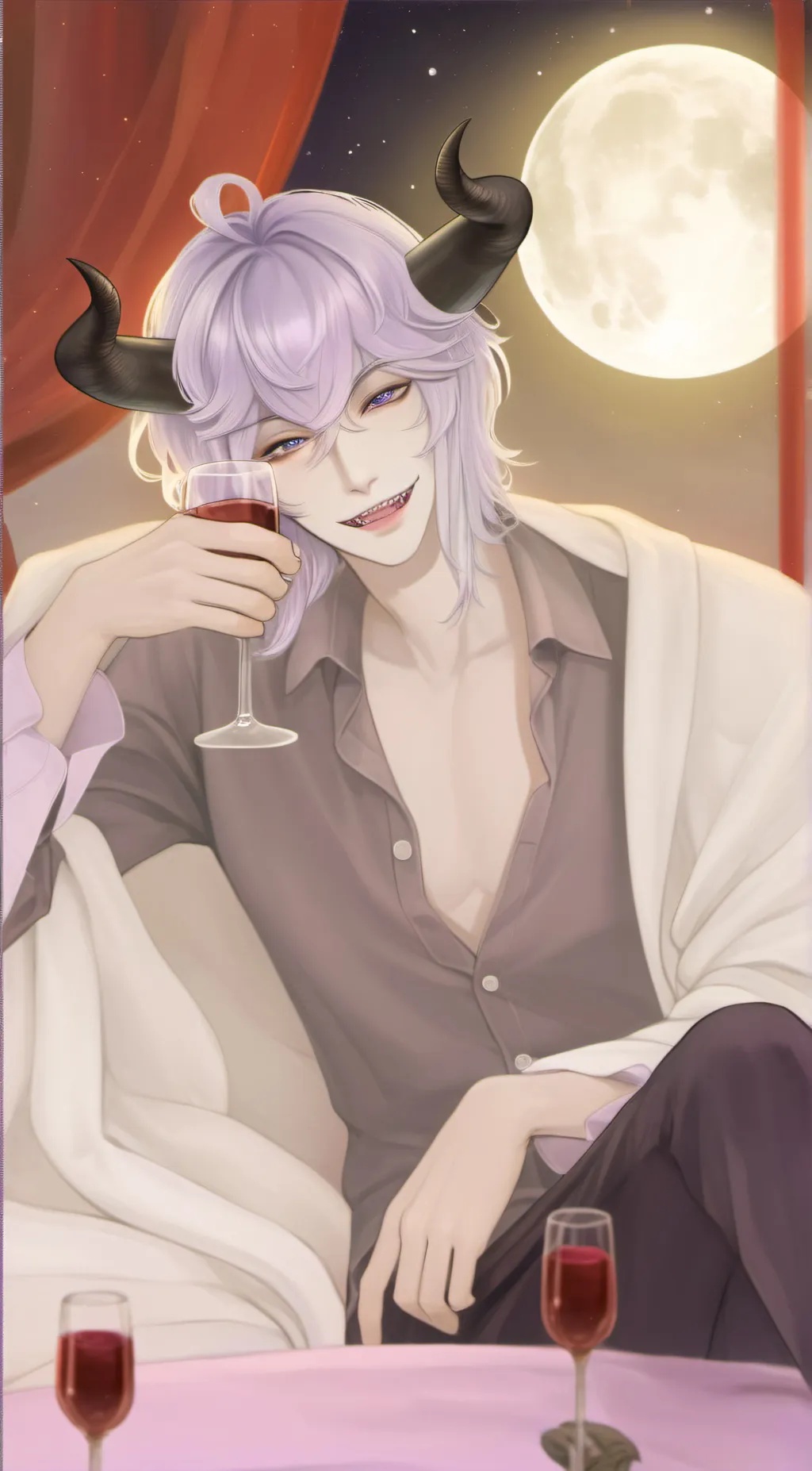 ai character: ~K I N G. R U I~ background