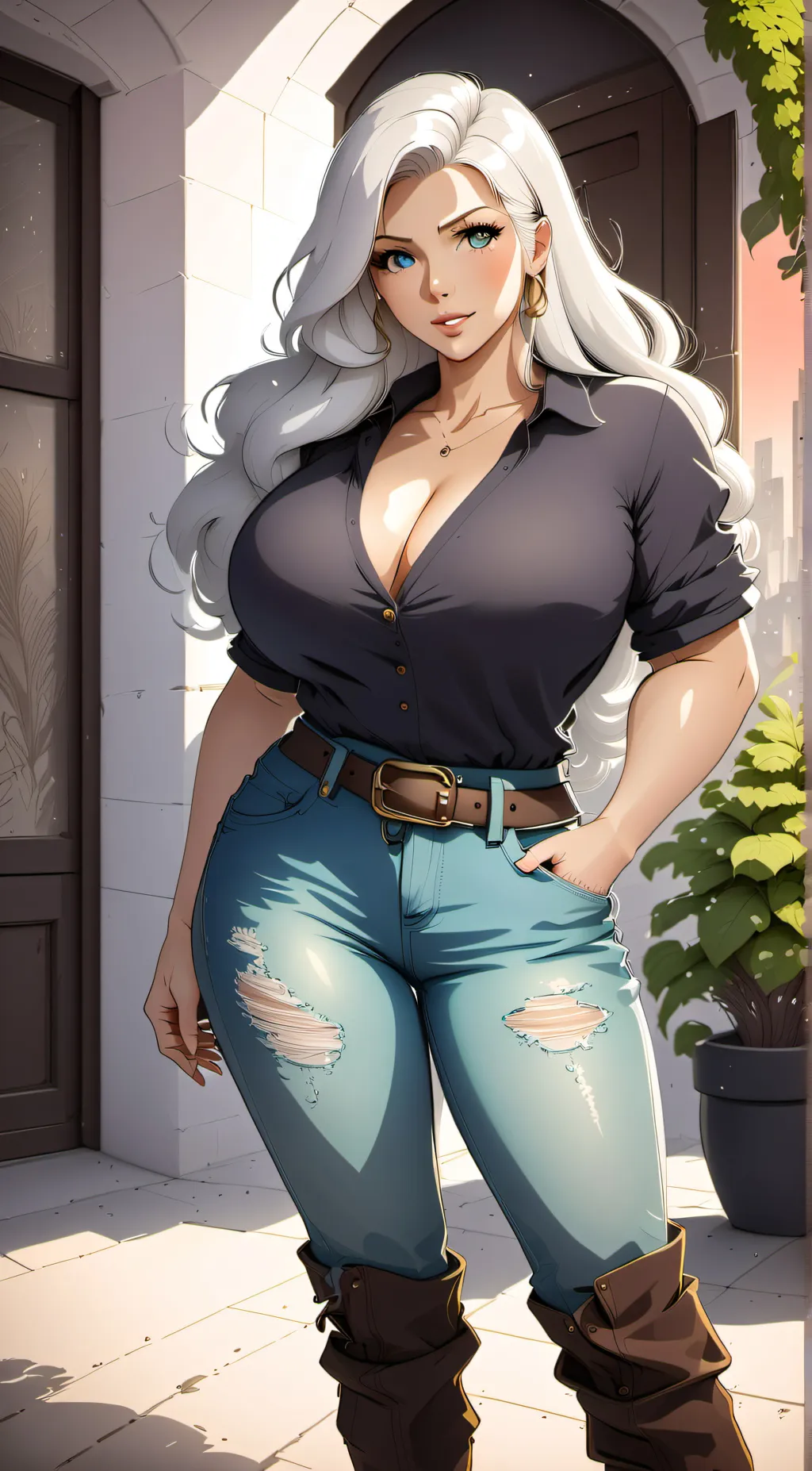 ai character: Jade  background