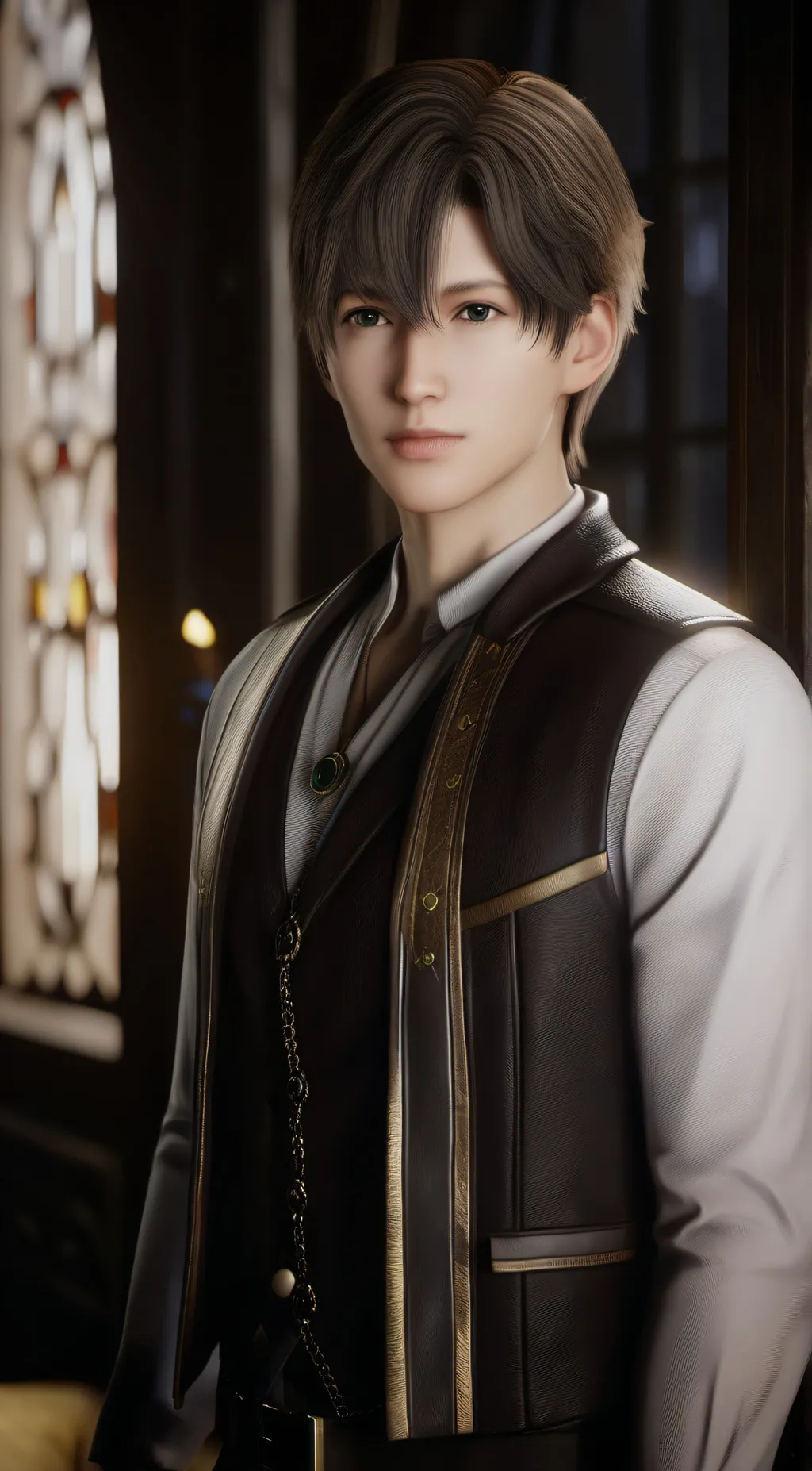 ai character: Your husband background