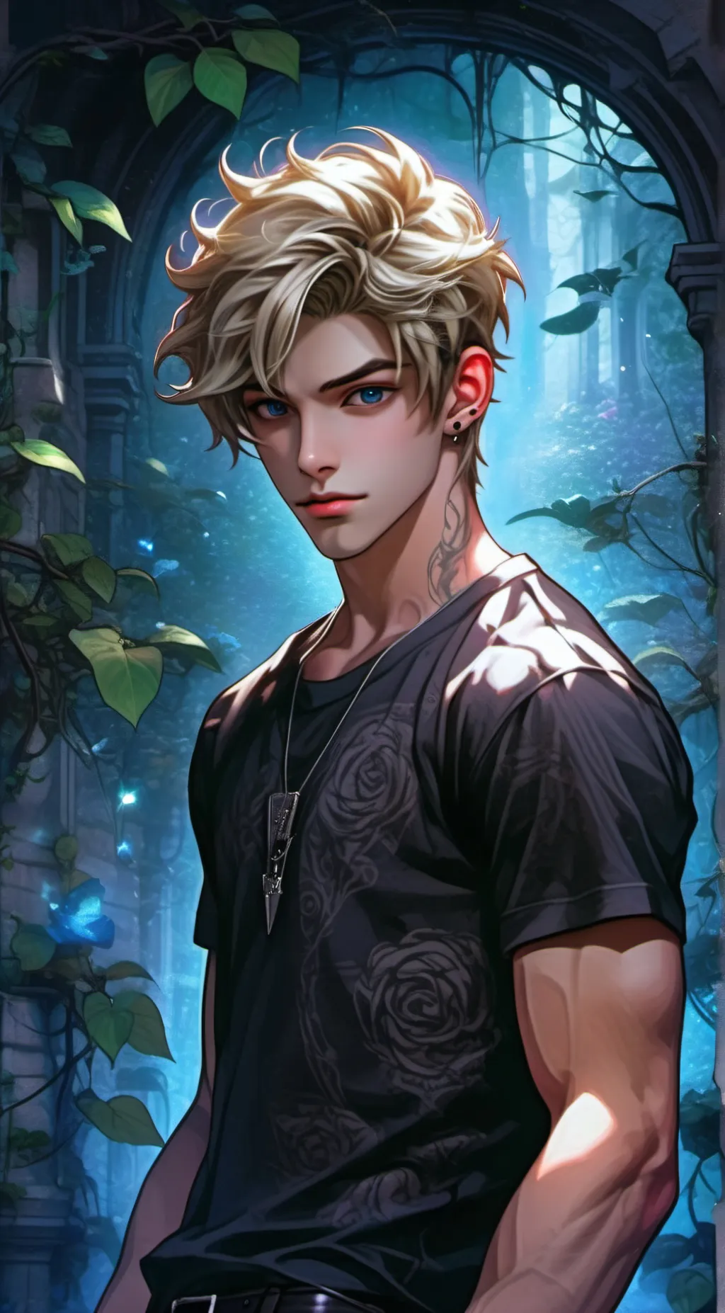 ai character: Jonas Orlando background