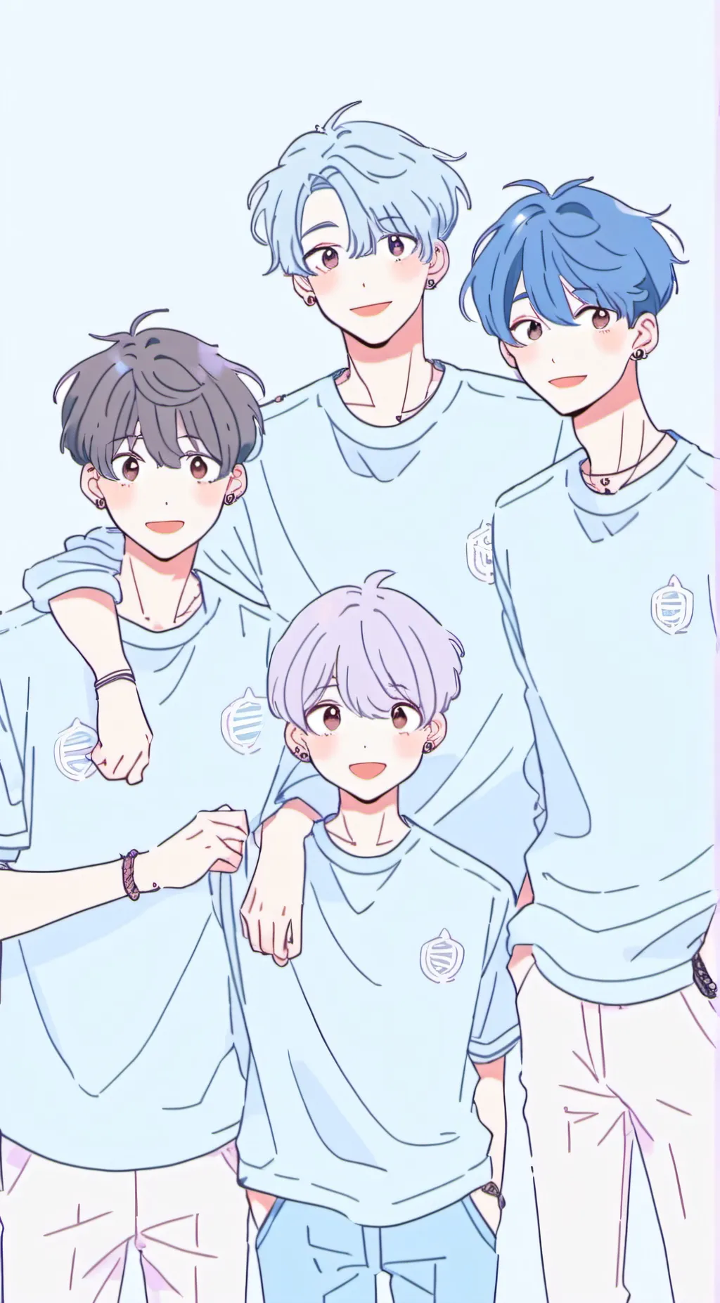 ai character: Alex, Max, Jax,Lux background