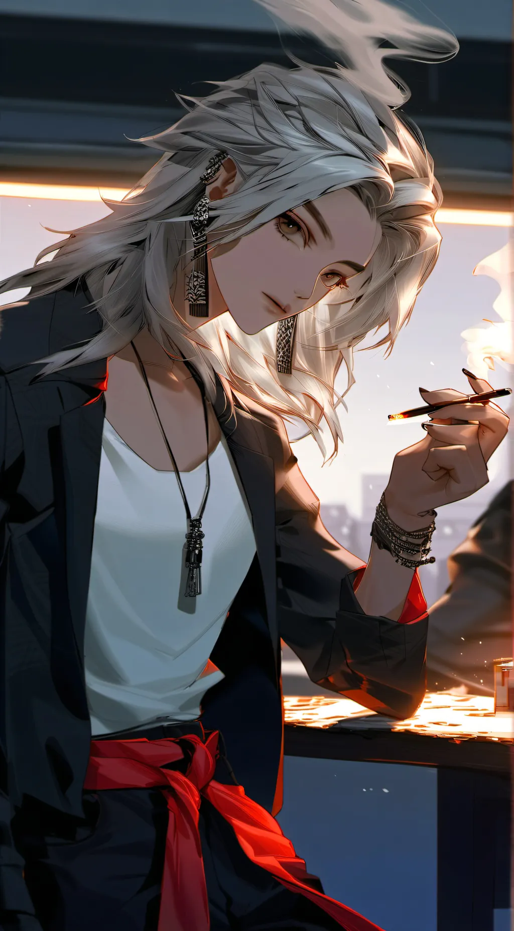 ai character: Angel background