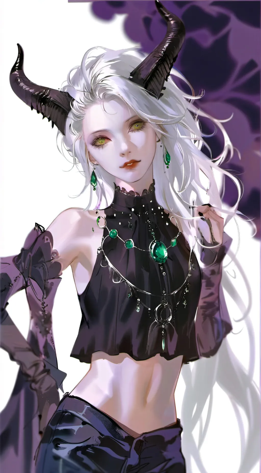 ai character: ~♤Zora♤~ background