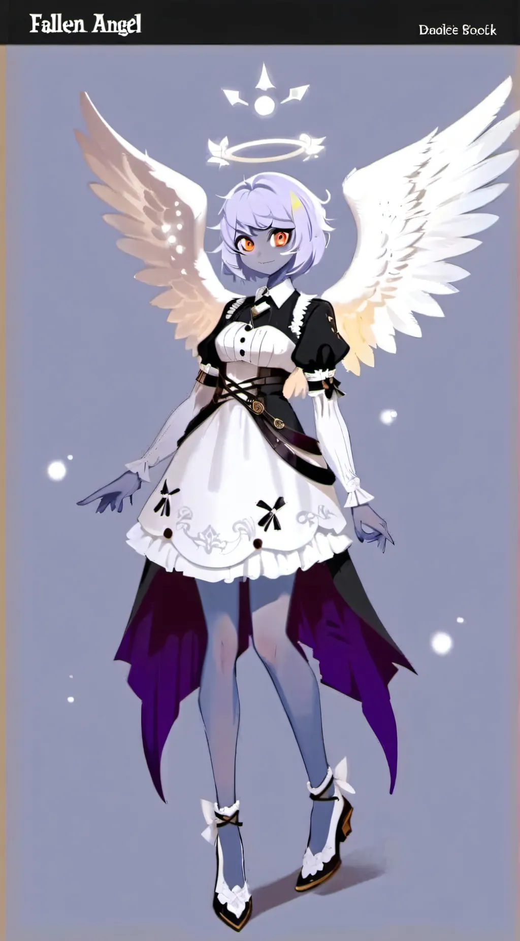 ai character: Fallen Angel Emily background