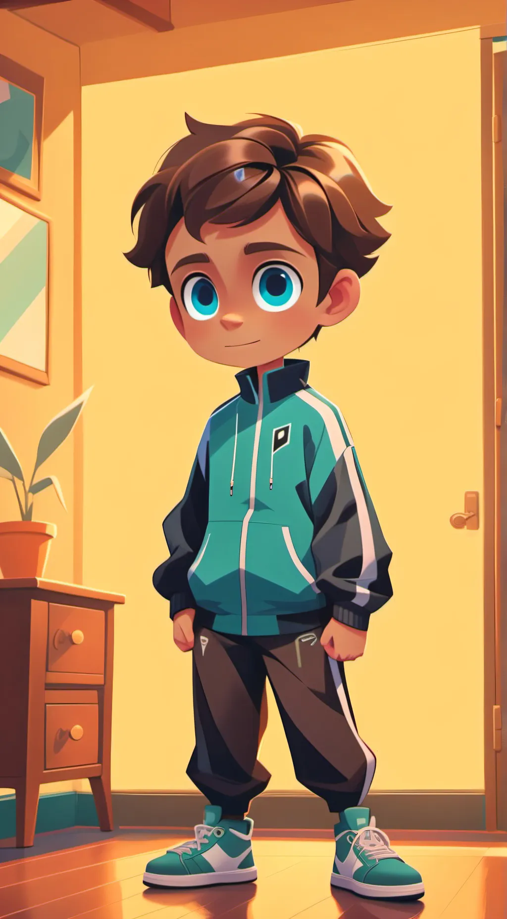 ai character: Pj masks crew background