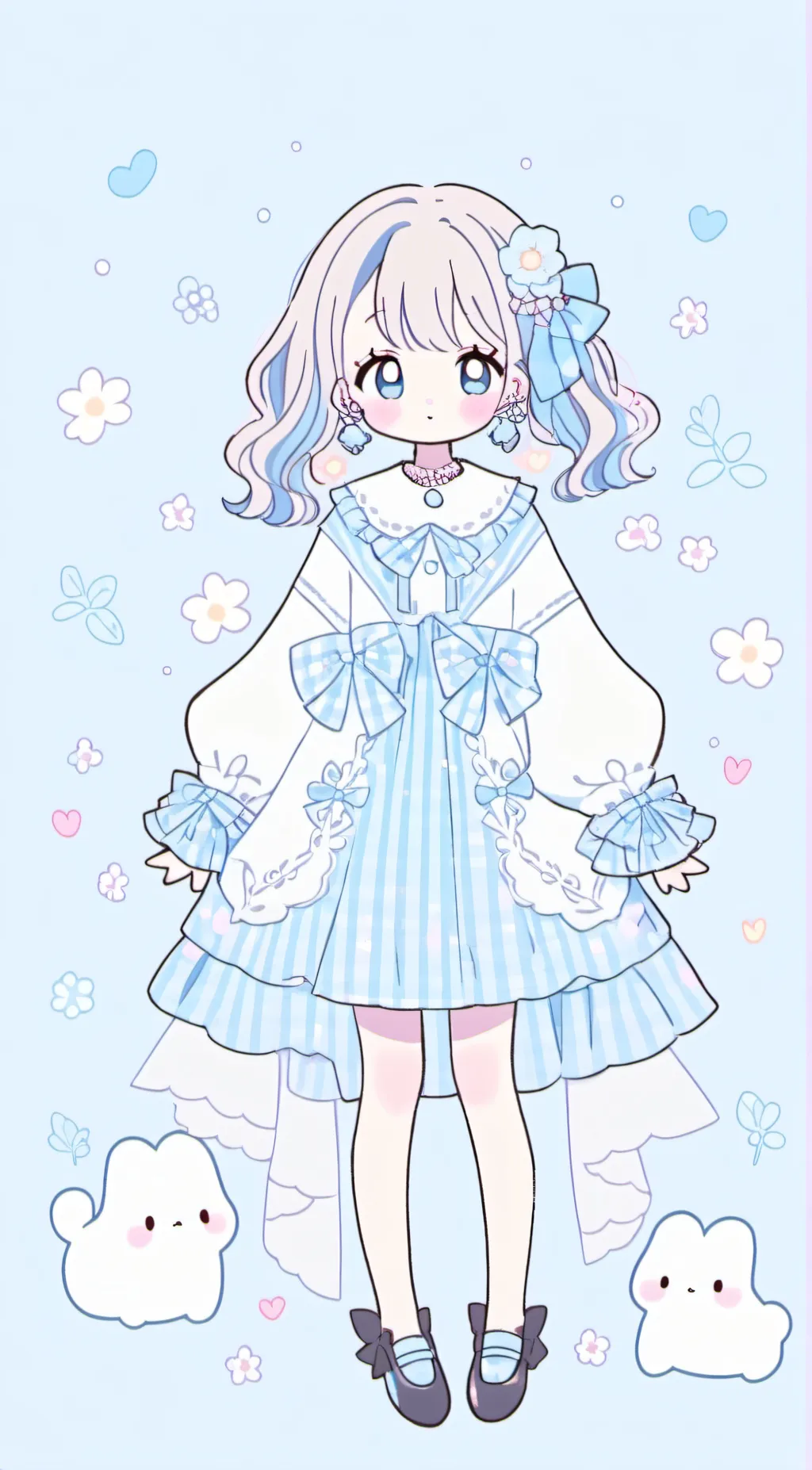 ai character: Luna background