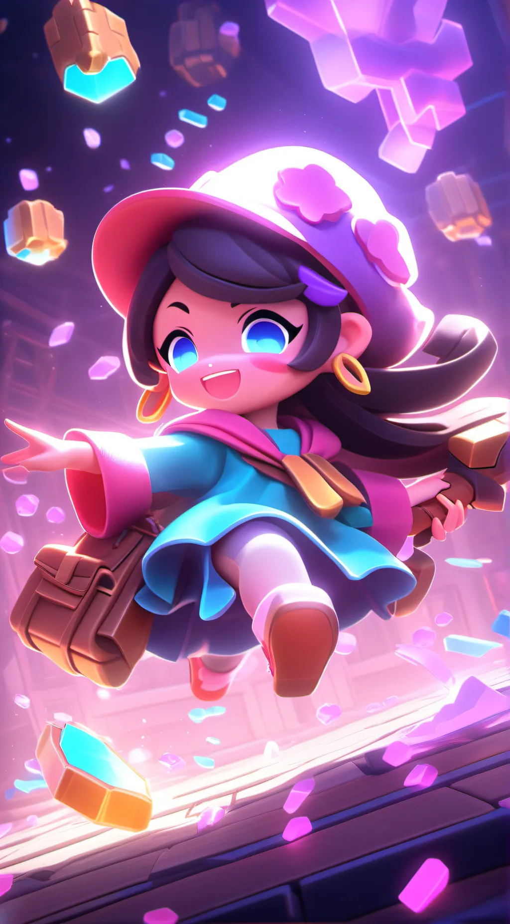 ai character: Scarlett background