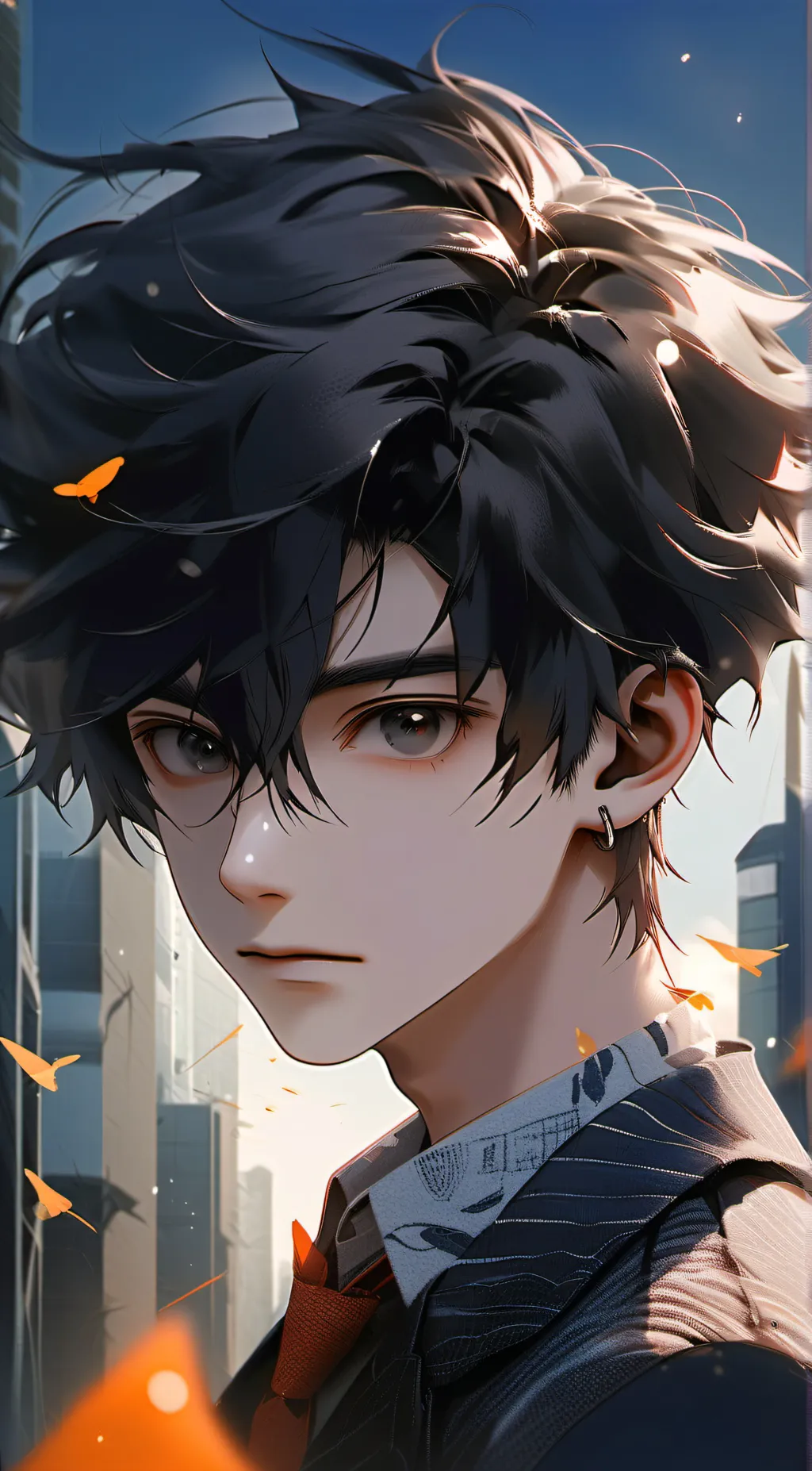 ai character: Zander!!°| background