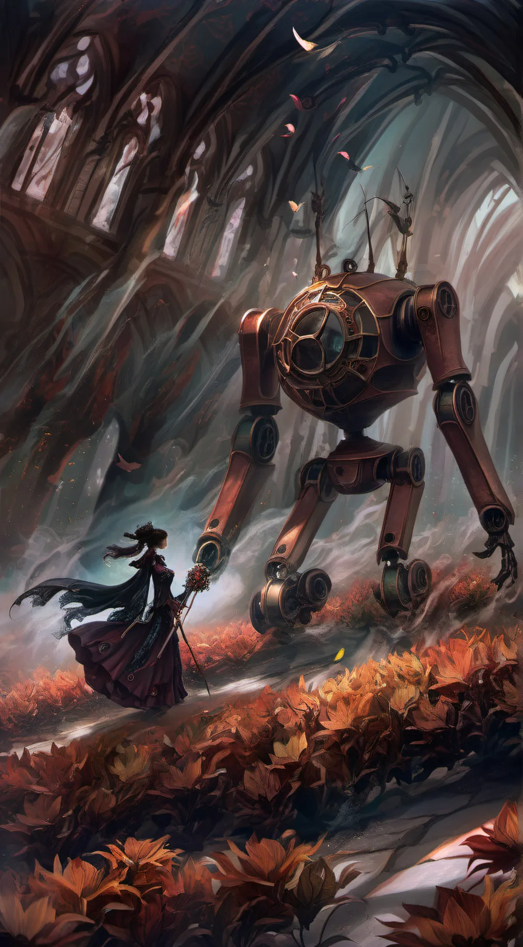 ai character: Aria background