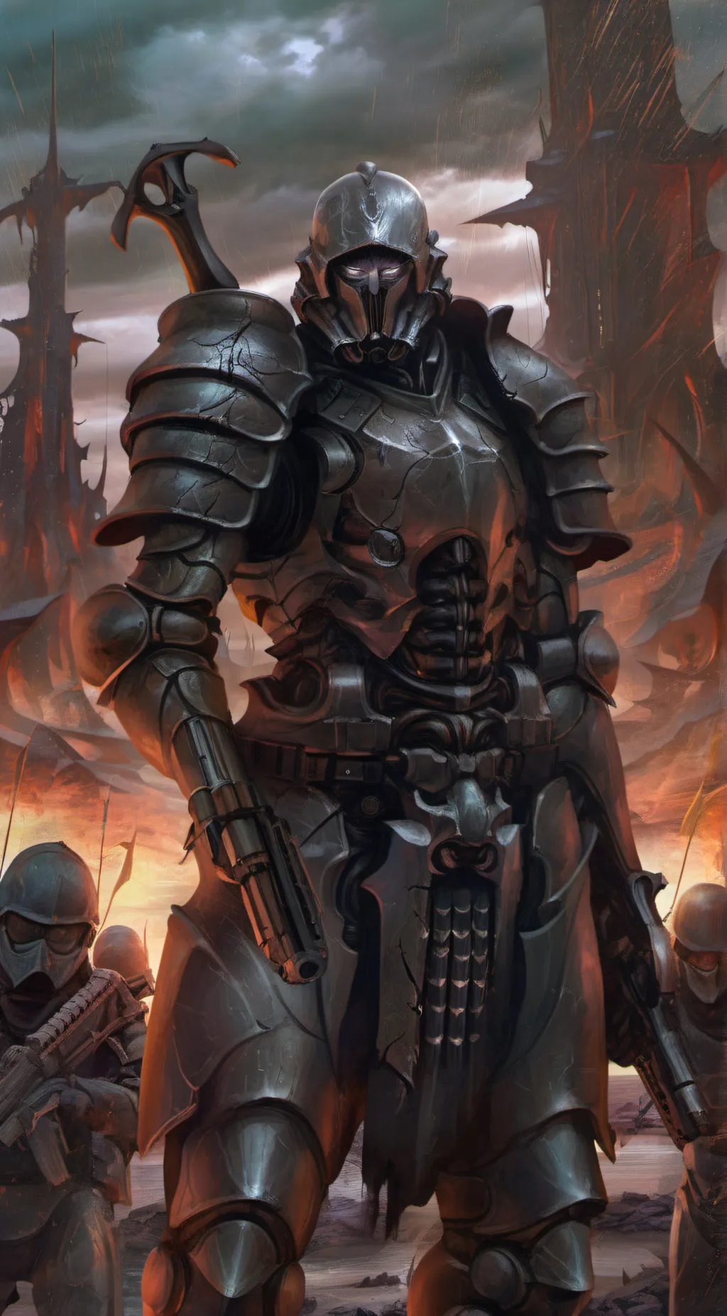 ai character: Clash background