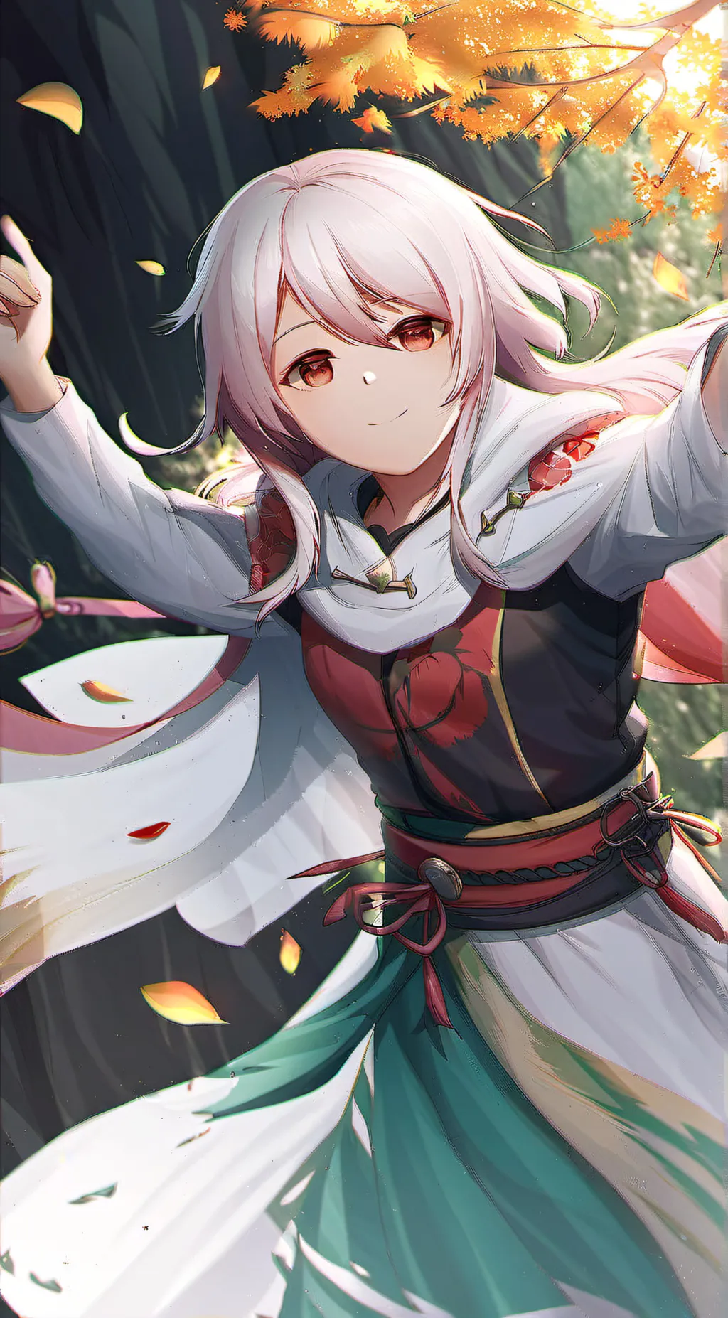 ai character: cat gir background