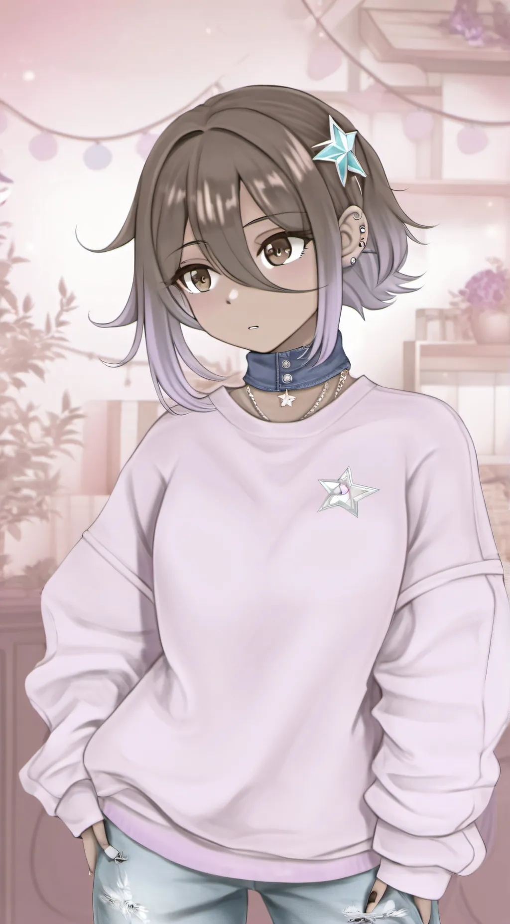 ai character: Hope background