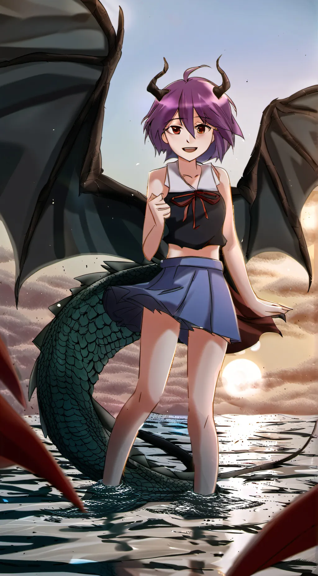 ai character: Skyla background