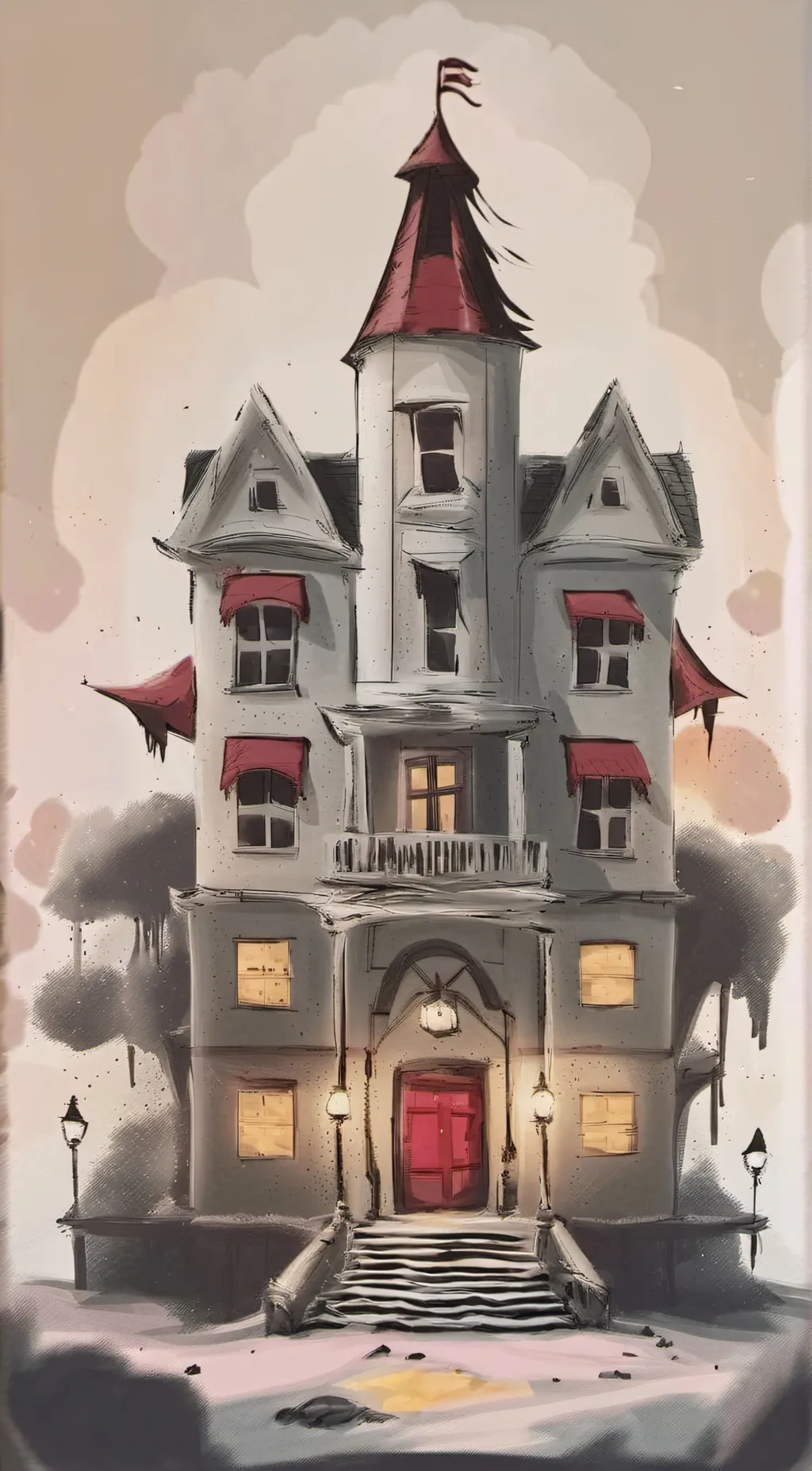 ai character: hazbin  background