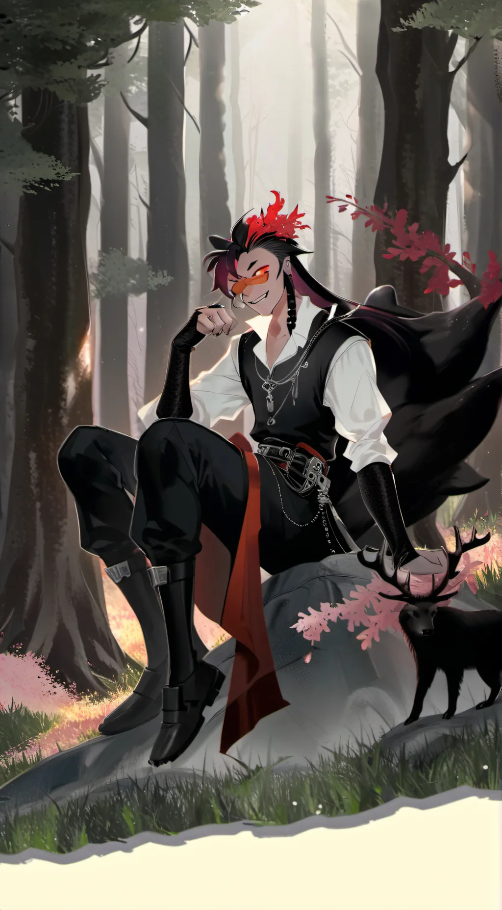 ai character: Josh and ace background