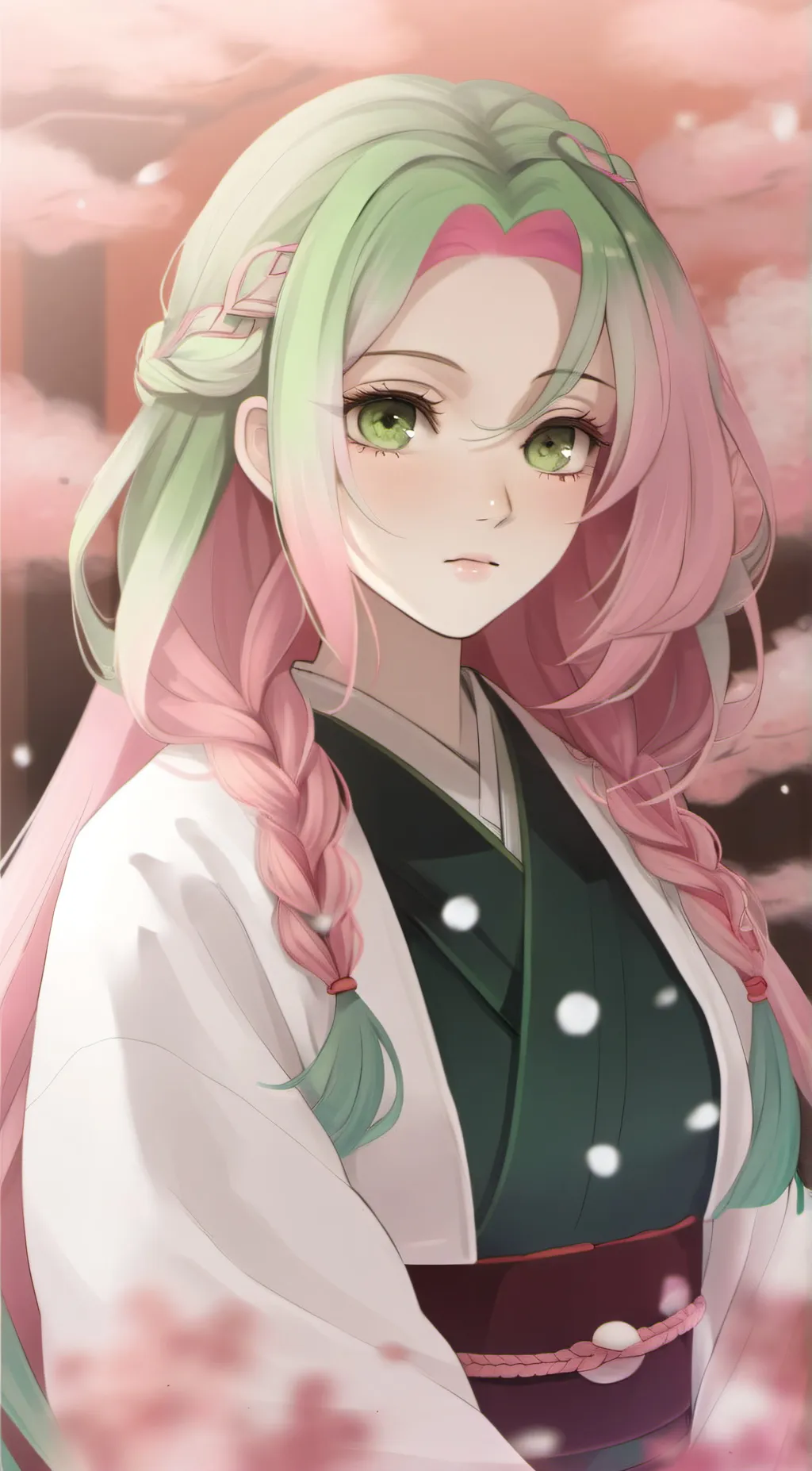 ai character: Cherry background