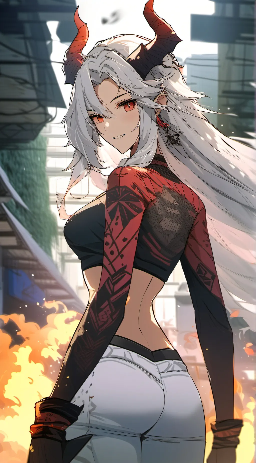 ai character: Ashly background