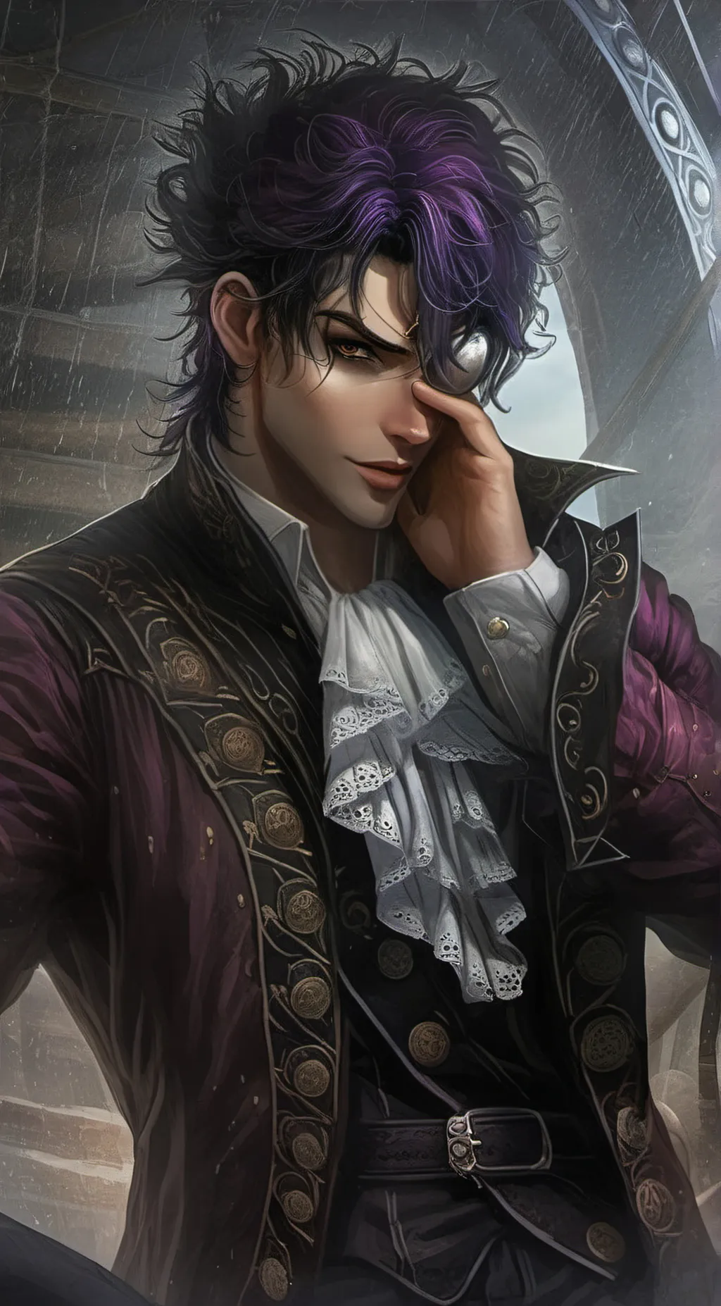 ai character: Mark background