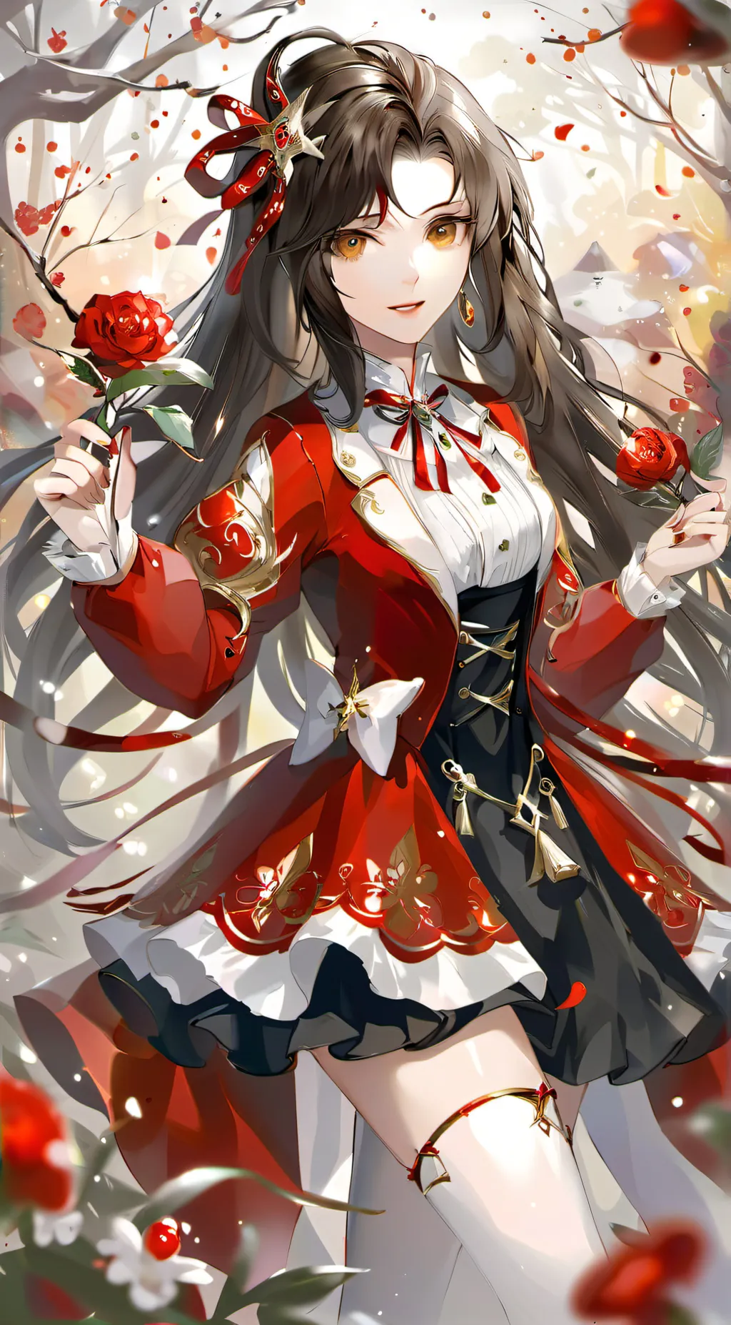 ai character: Mira  background