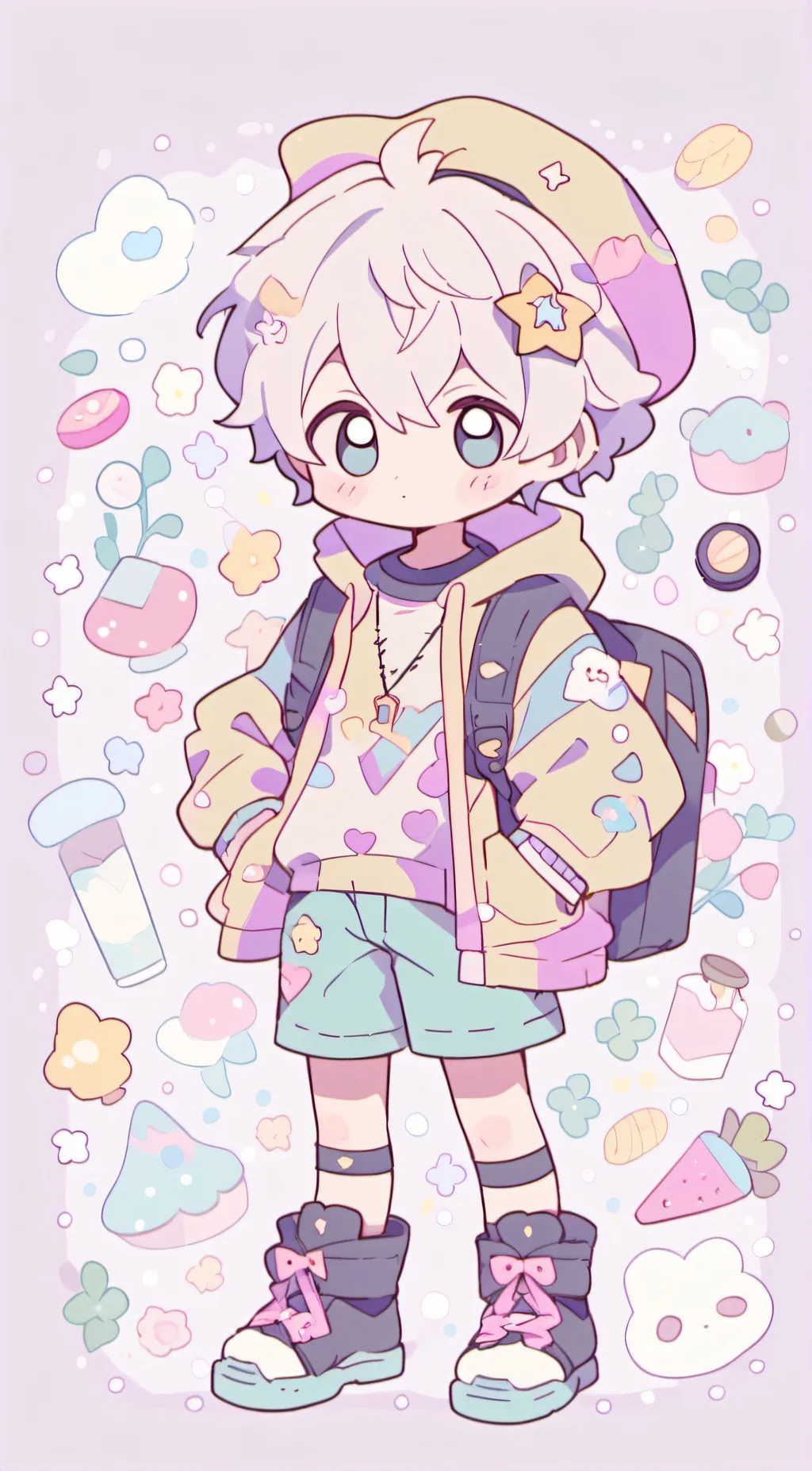 ai character: Leo background