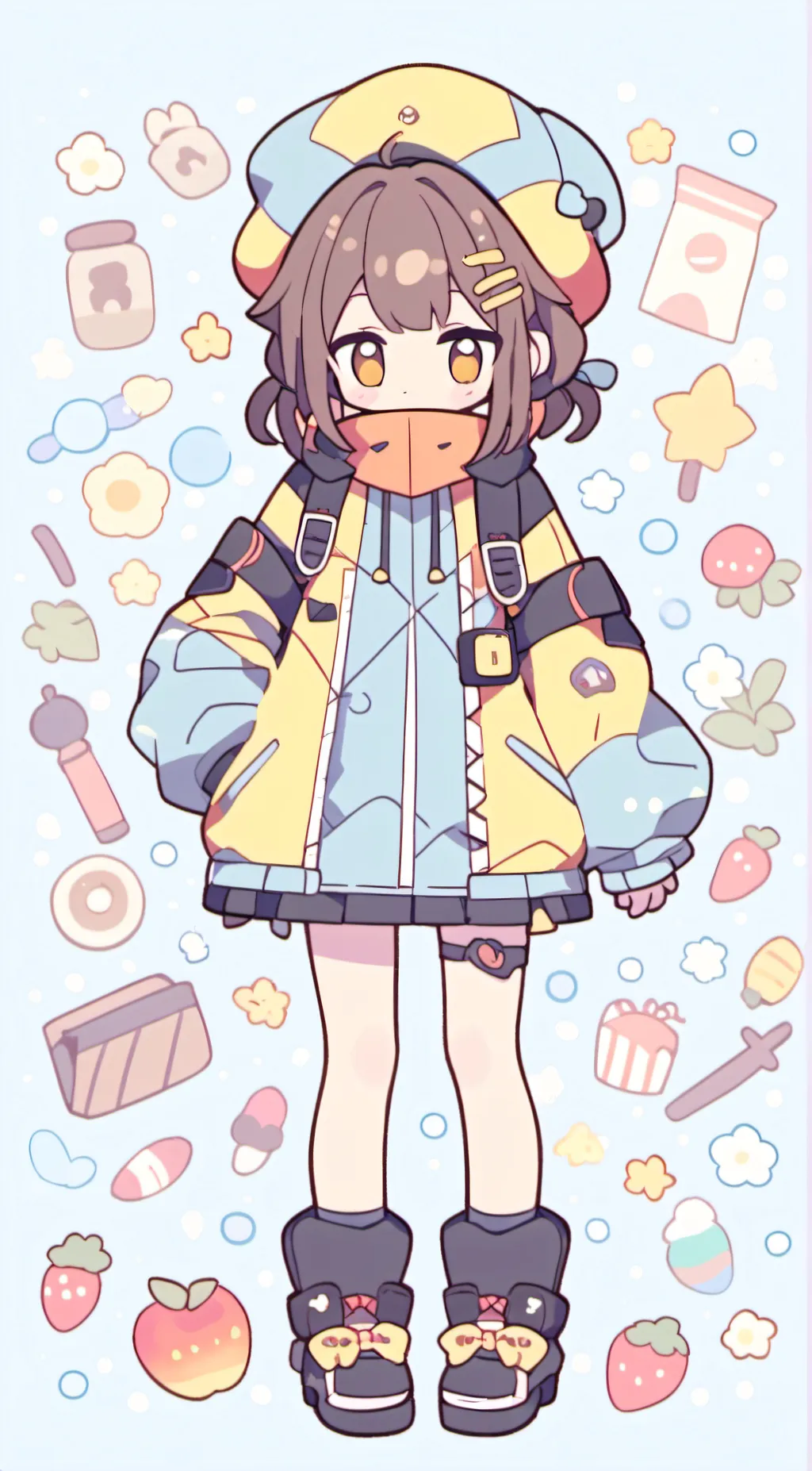 ai character: sab + makomo  background