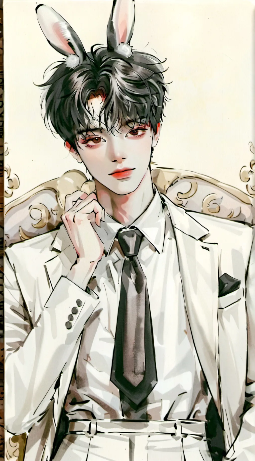 ai character: Vin background