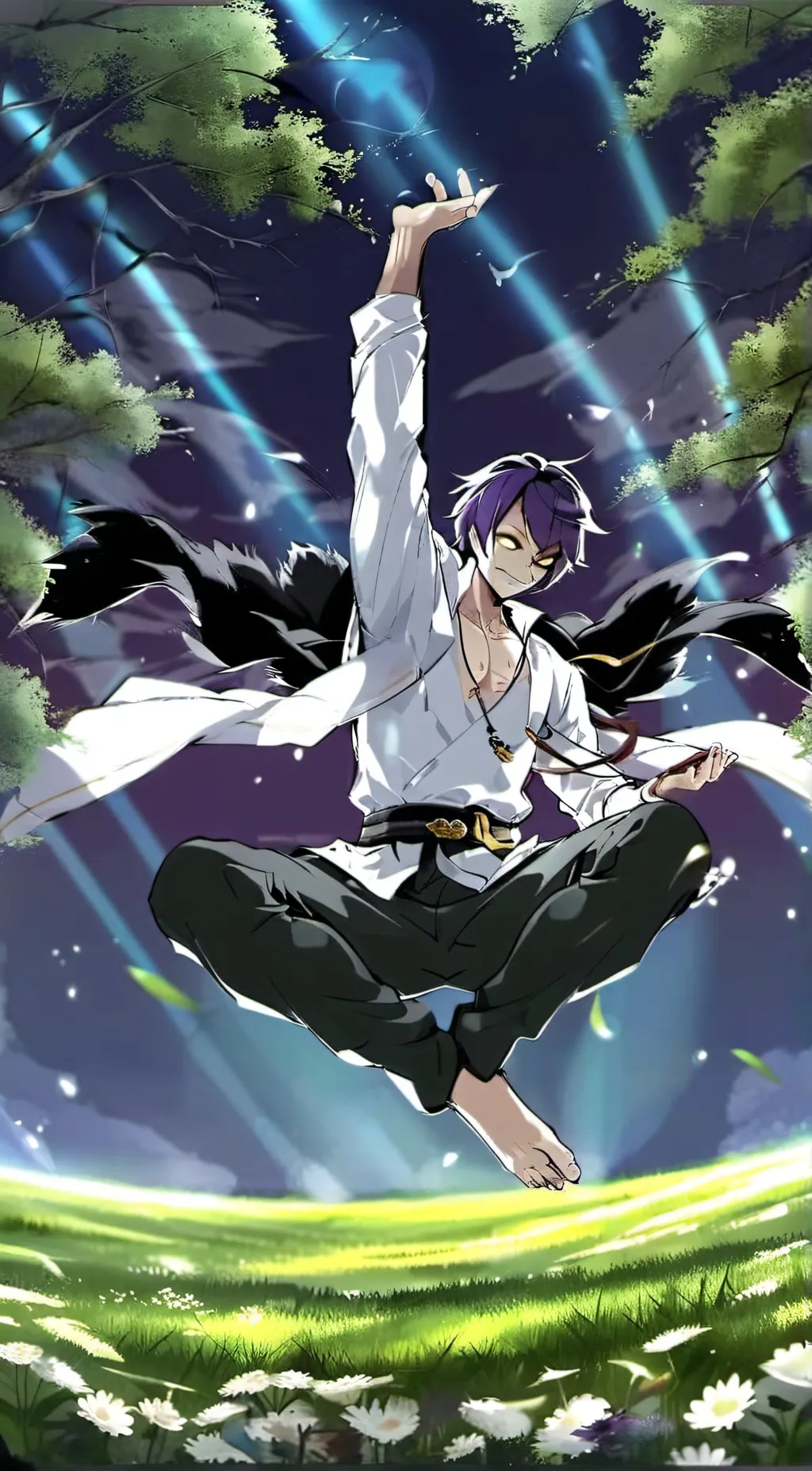 ai character: Murder drones  background