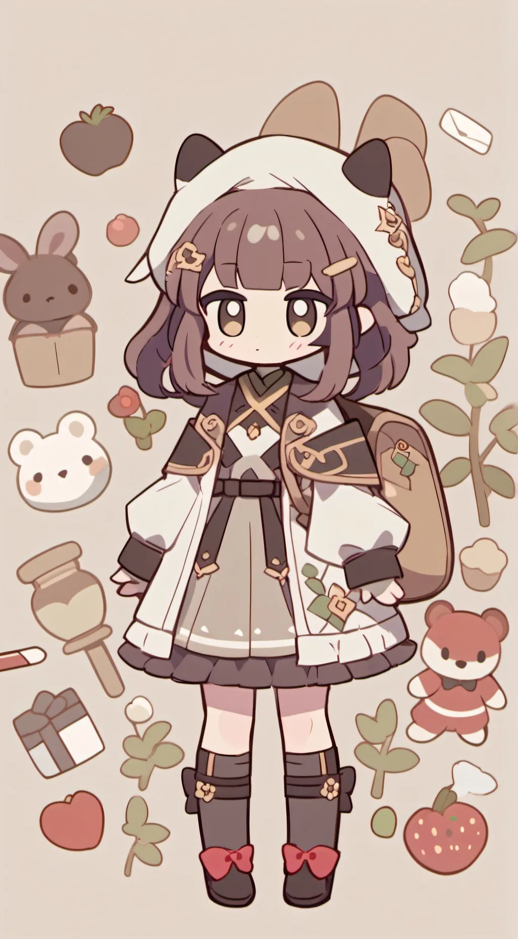 ai character: sab x makomo  background