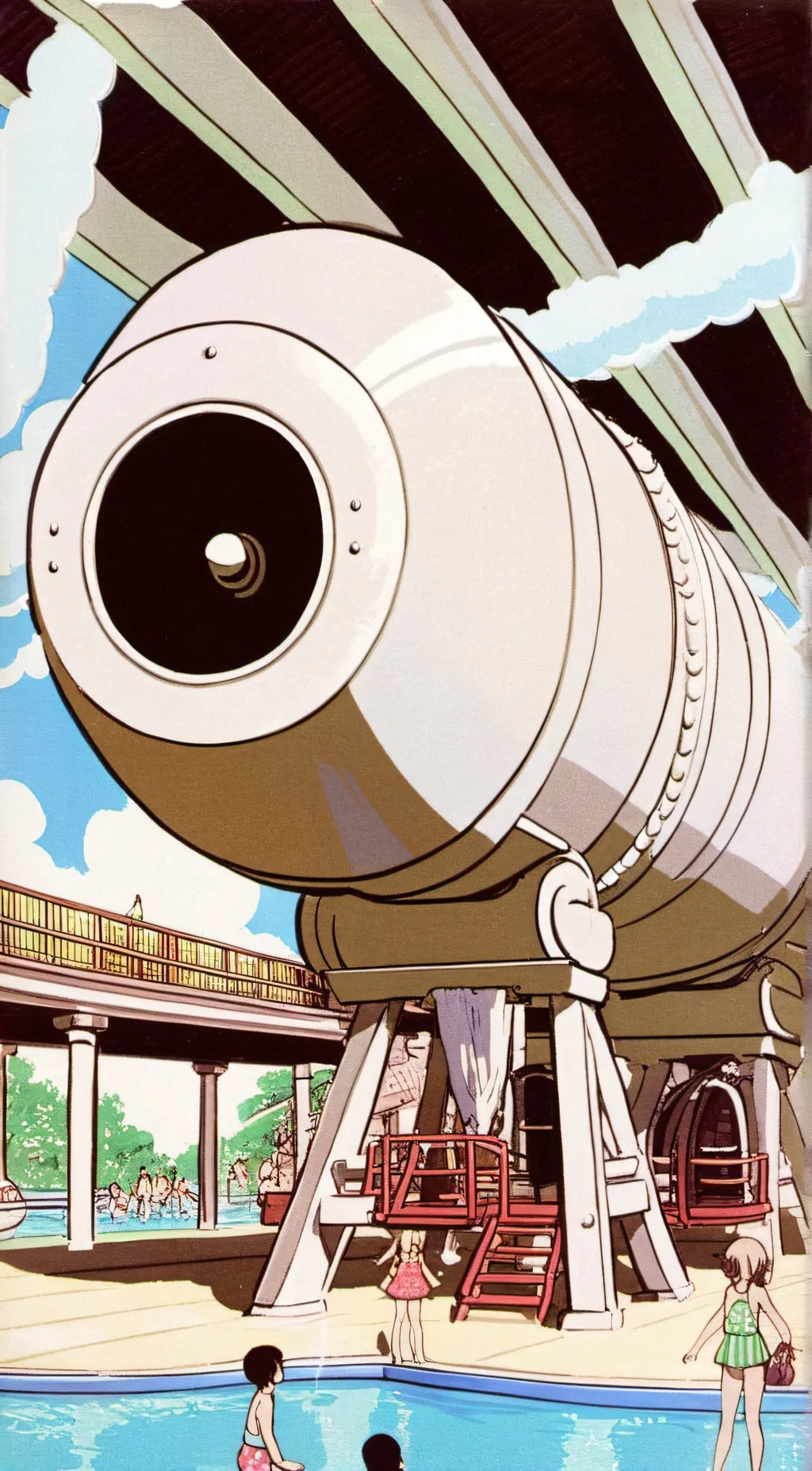 Talkie AI - Chat with Fire in the Pool!