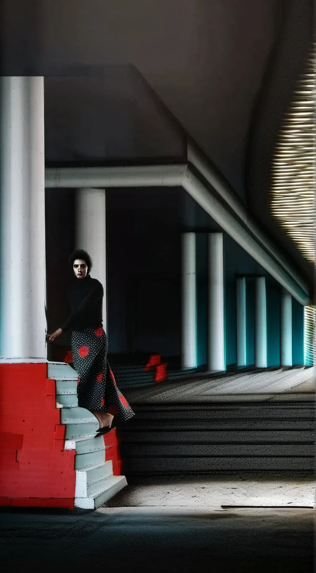 ai character: backrooms background