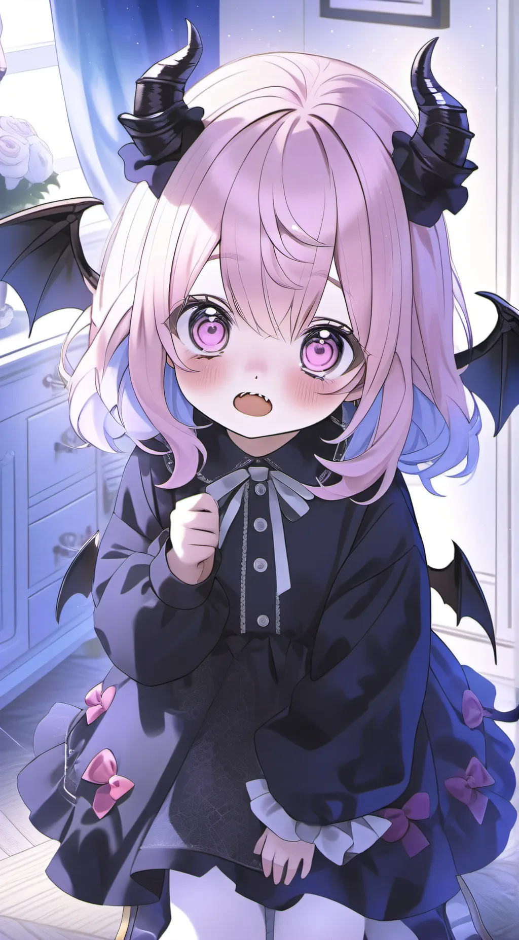 ai character: February (exp 29) background