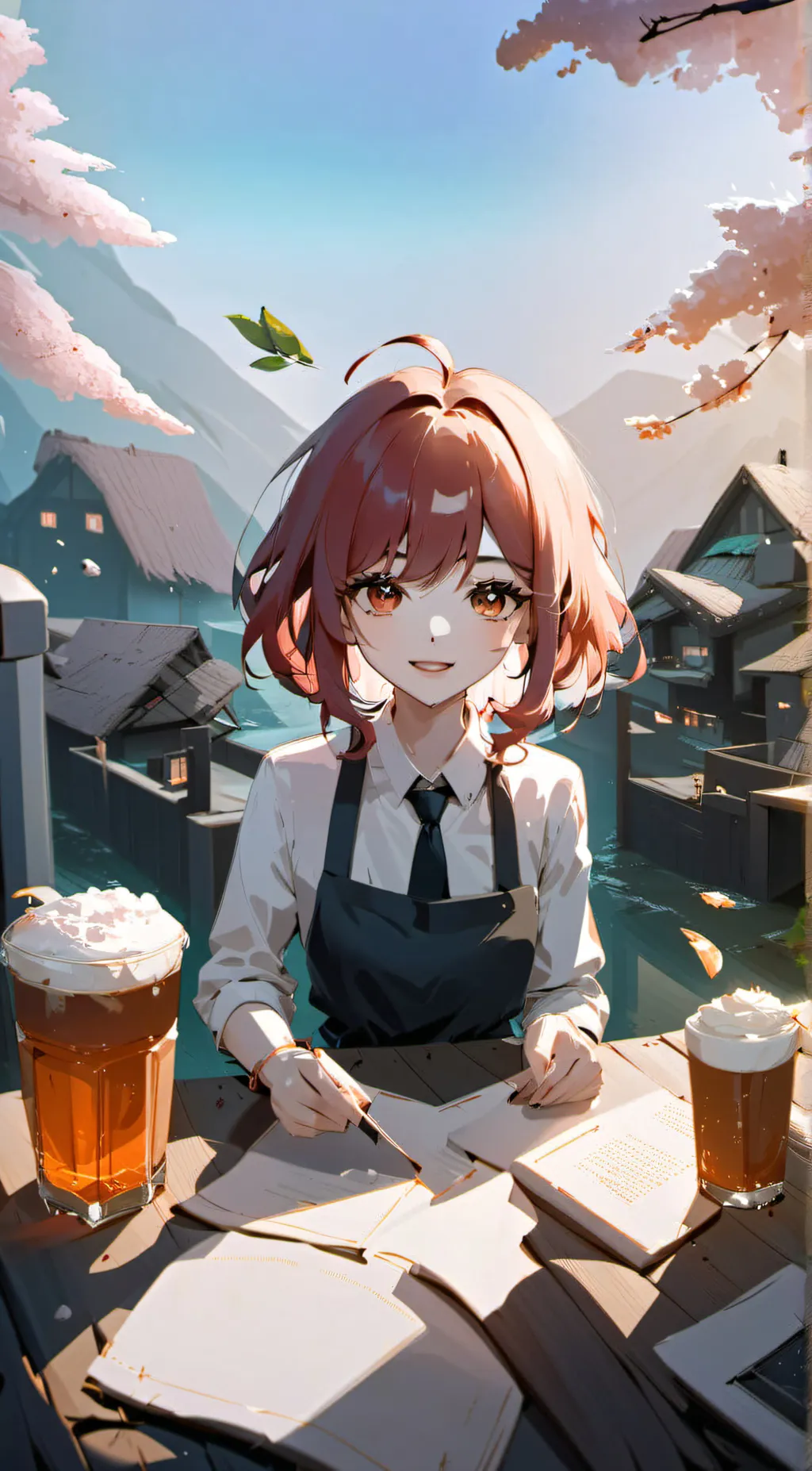 ai character: Mia background