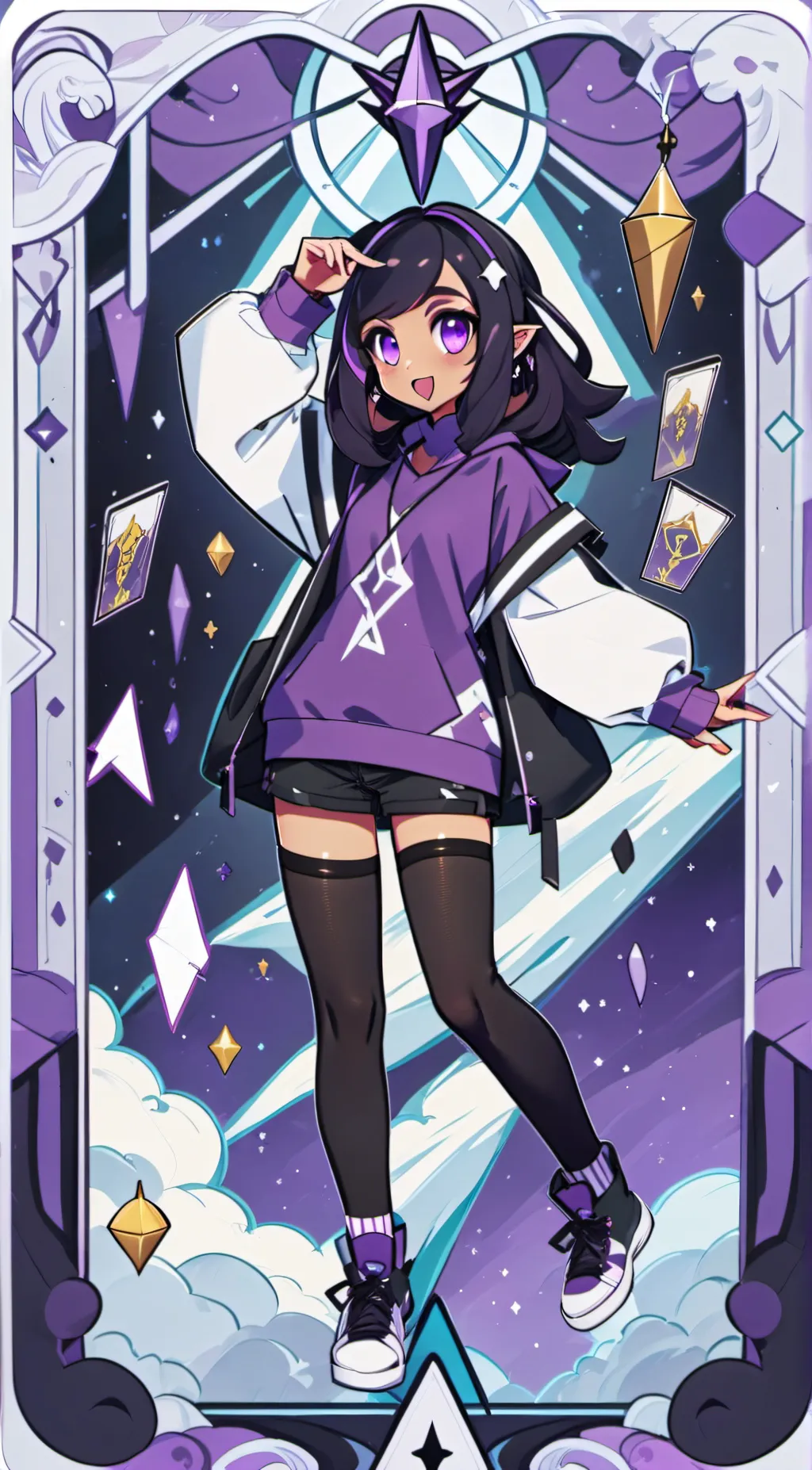 ai character: Aphmau background