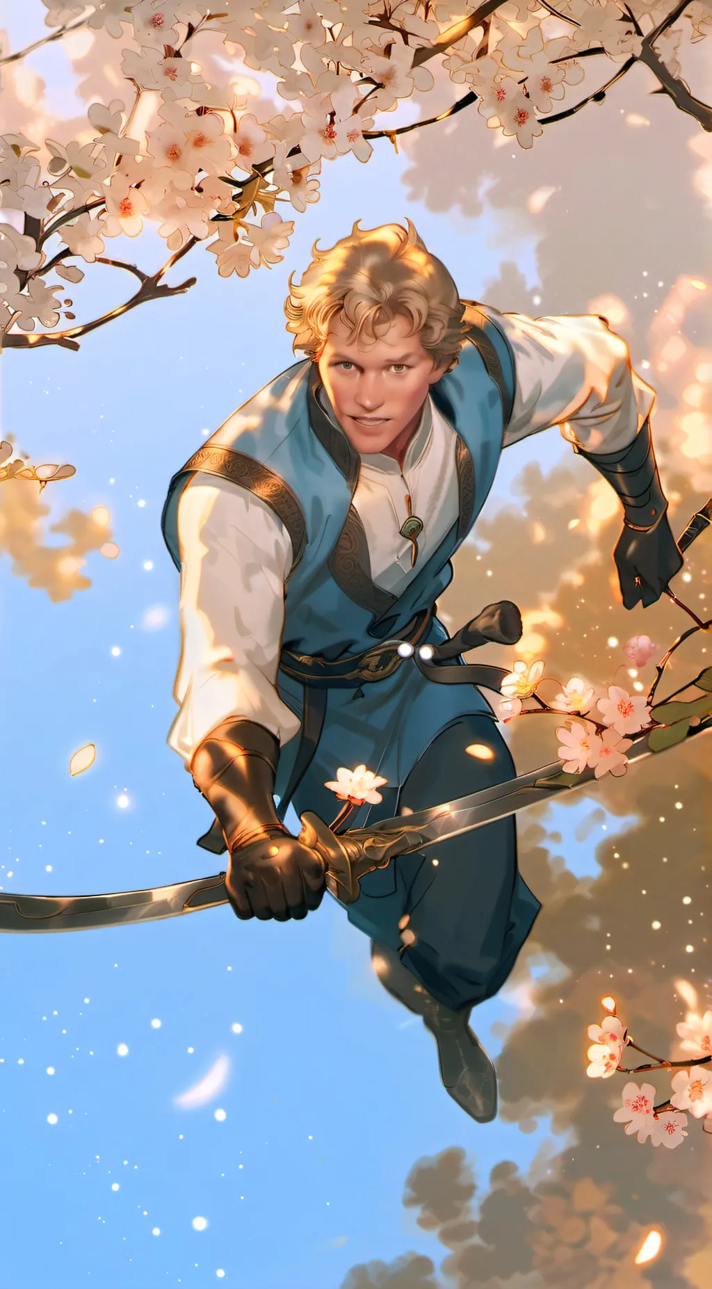 ai character: Robert  background