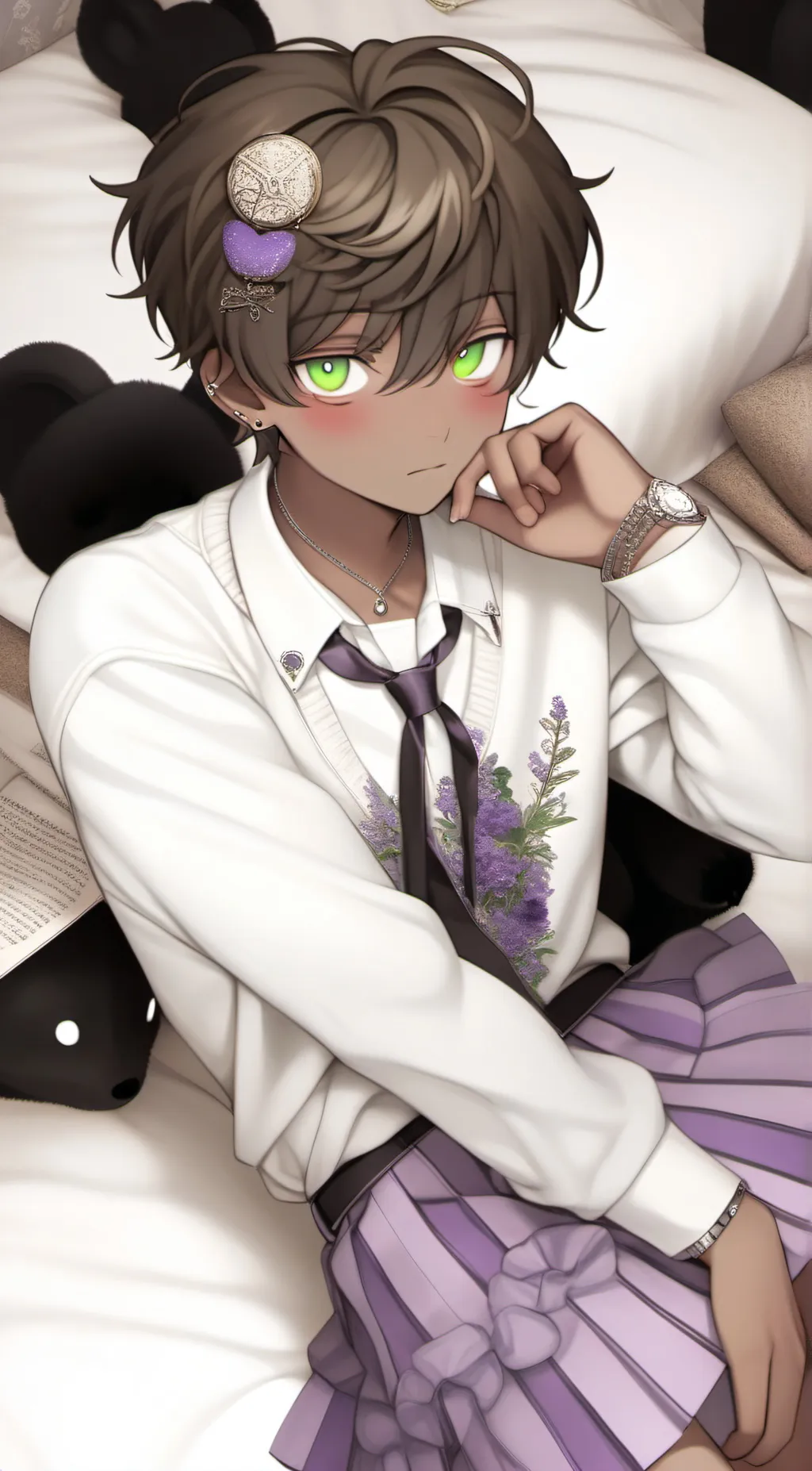 ai character: Axel  background