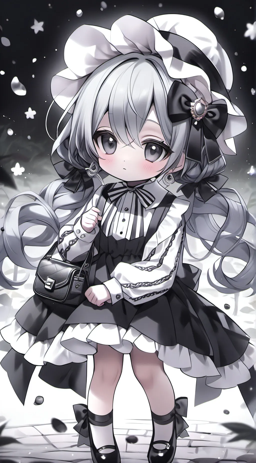 ai character: lottes💮🌺🌸 background