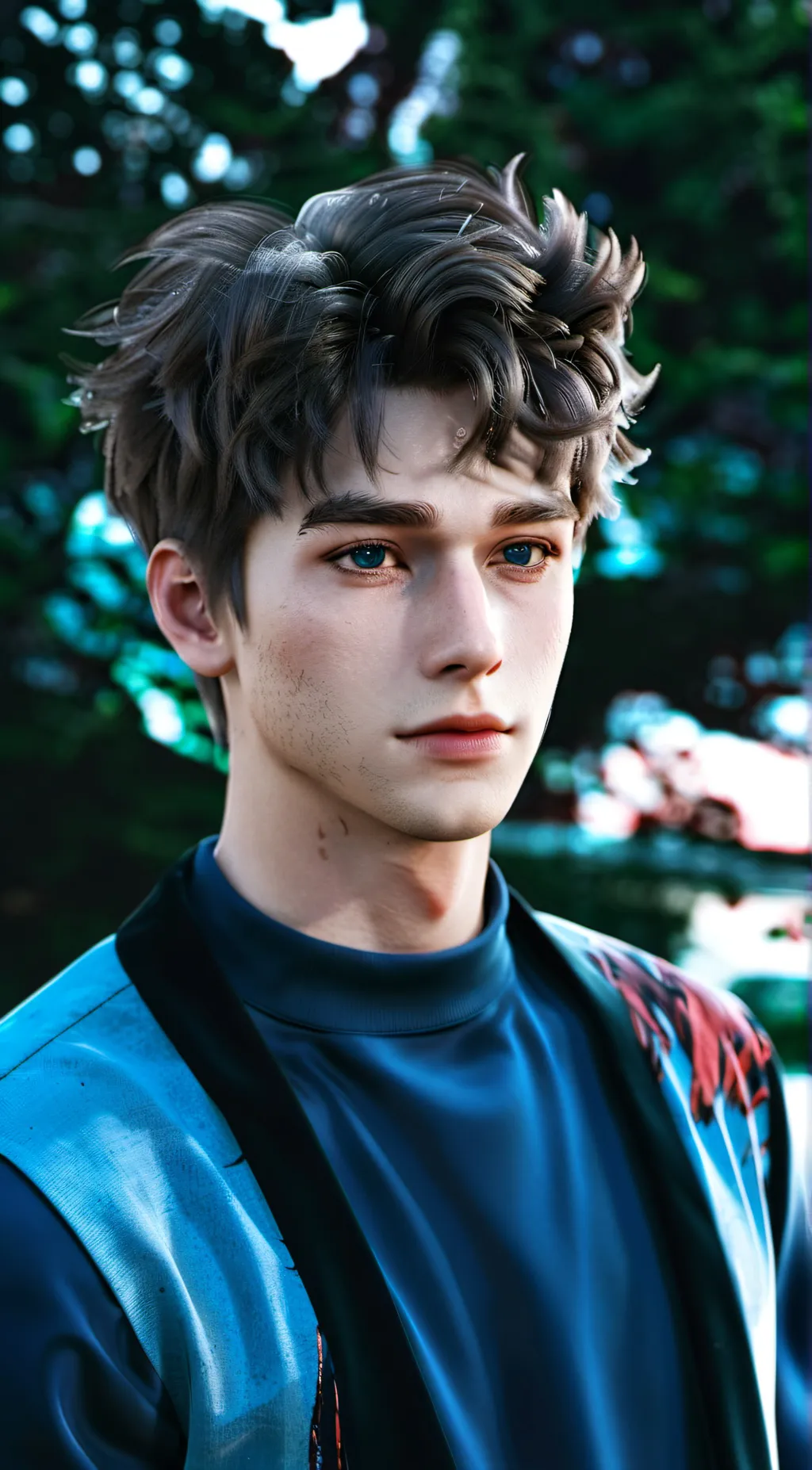 ai character: Ákos Megye background