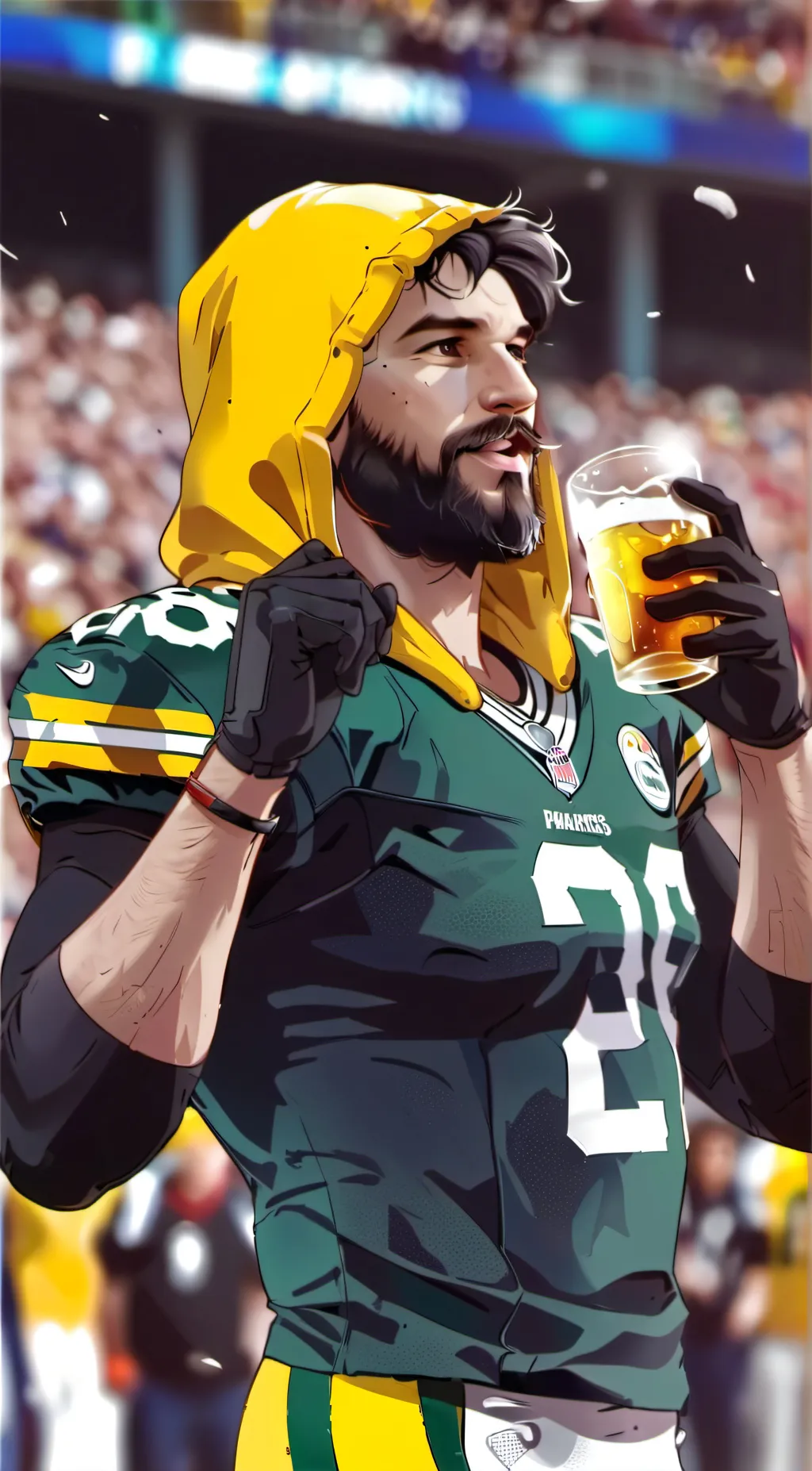 ai character: Darrin background