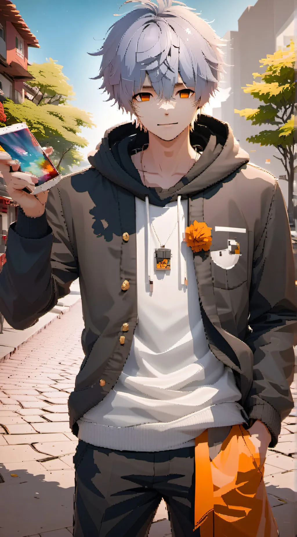 ai character: Tsuki background