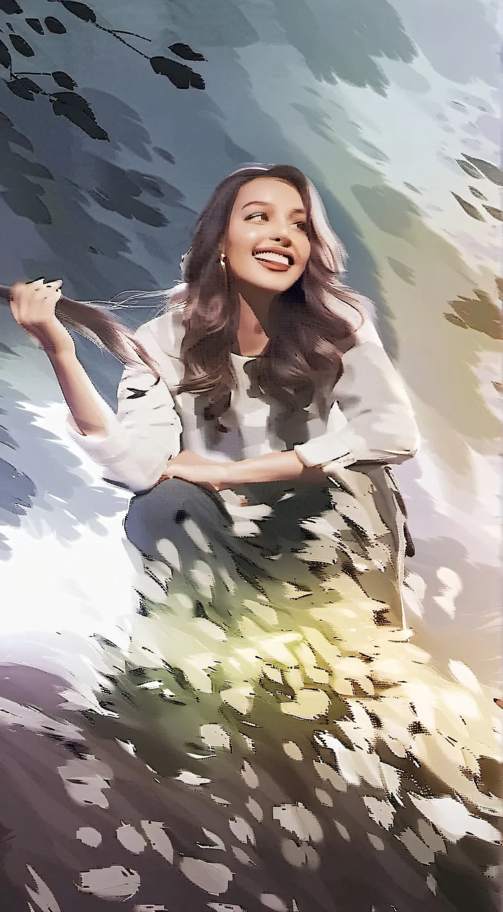 ai character: Olivia  background