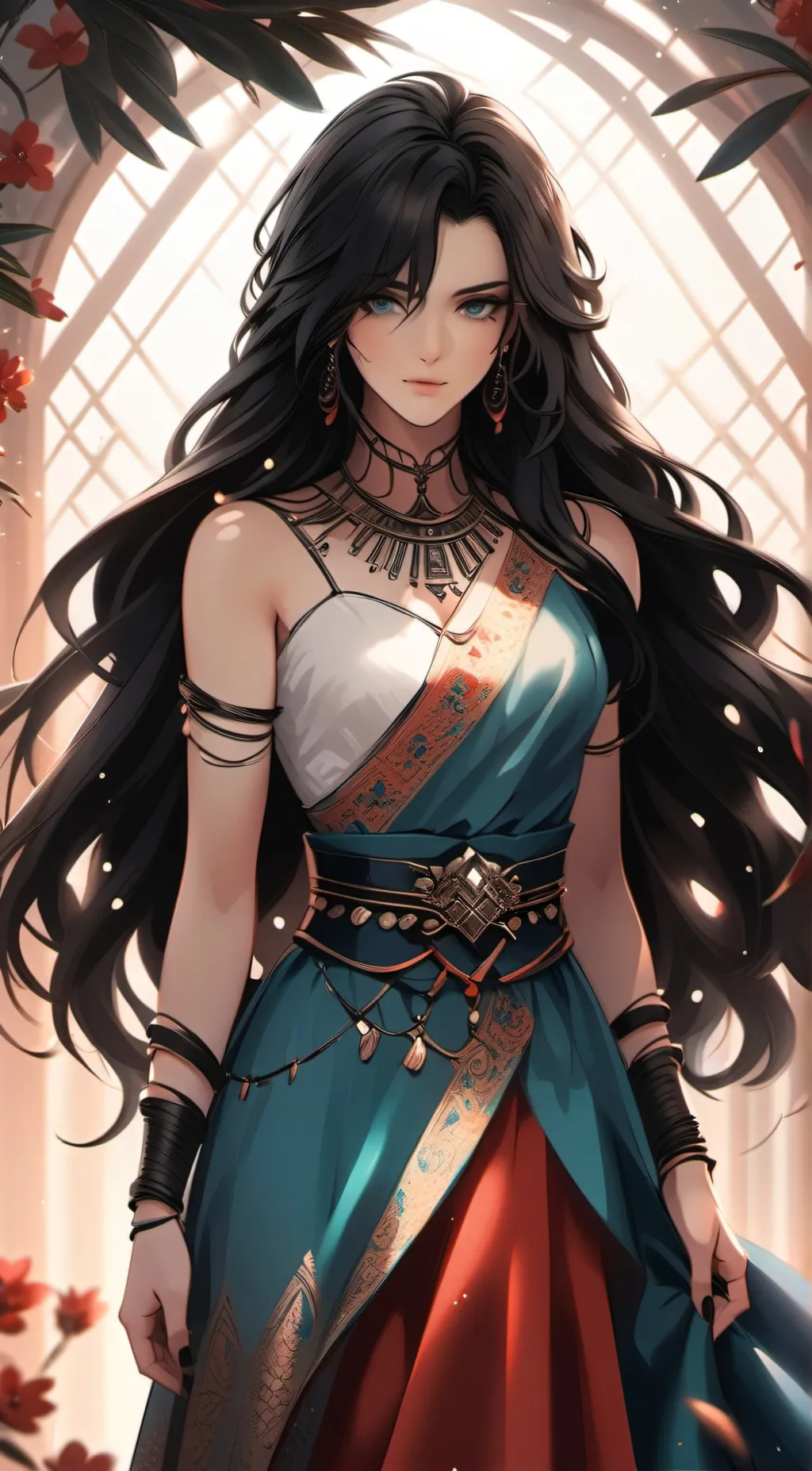 ai character: Princess Karine background
