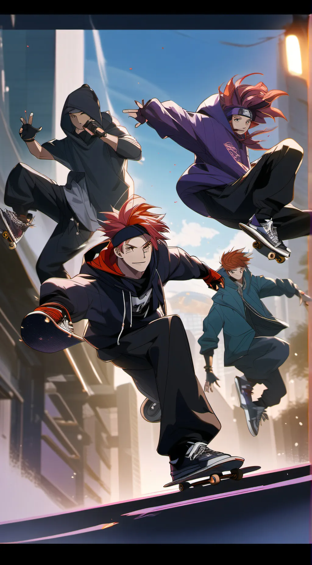 ai character: Sk8 background