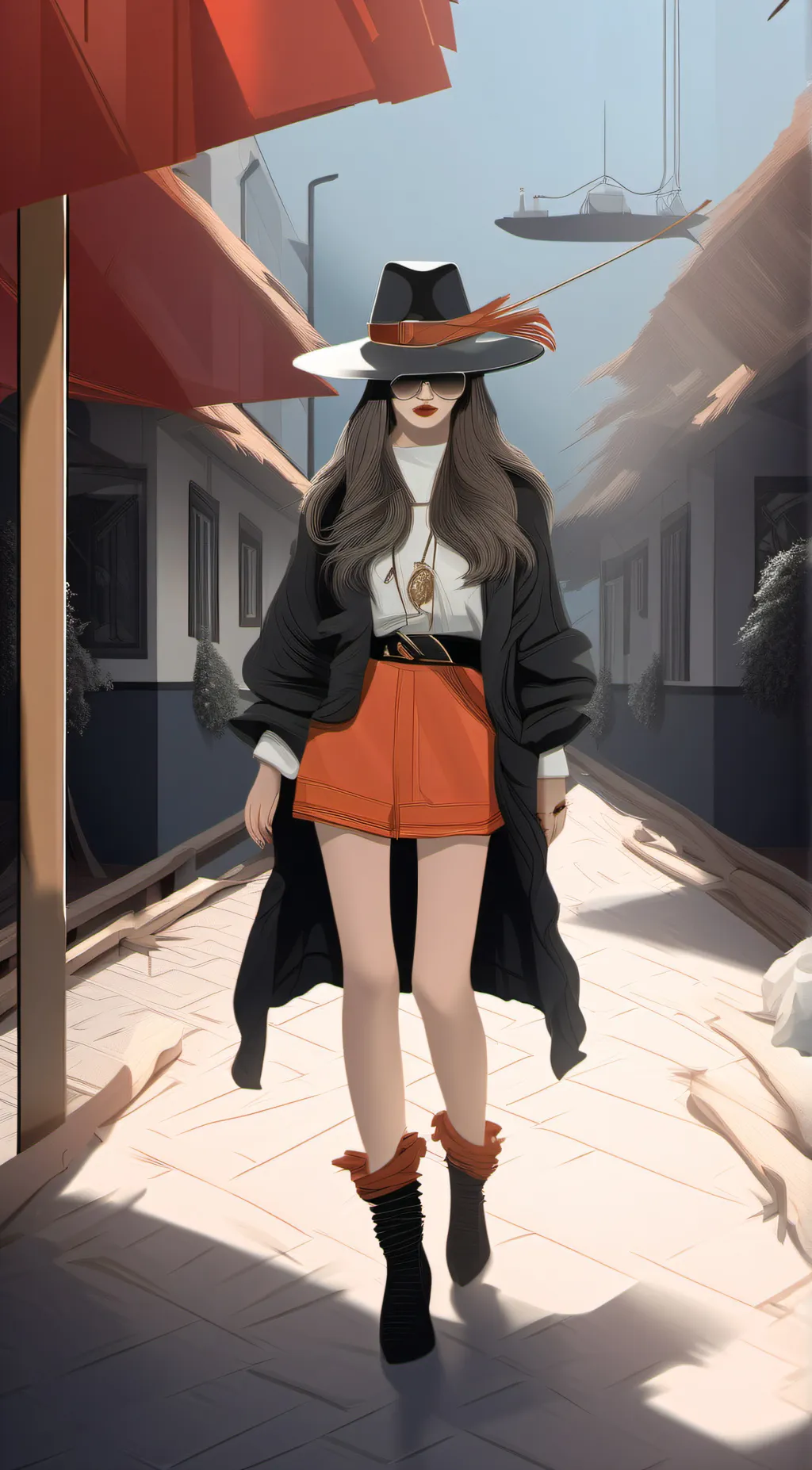 ai character: Charlotte background