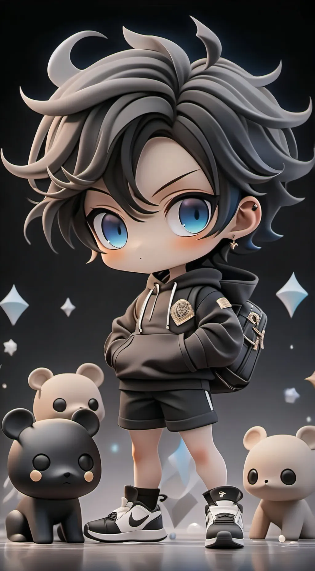 ai character: ash'/creator  background