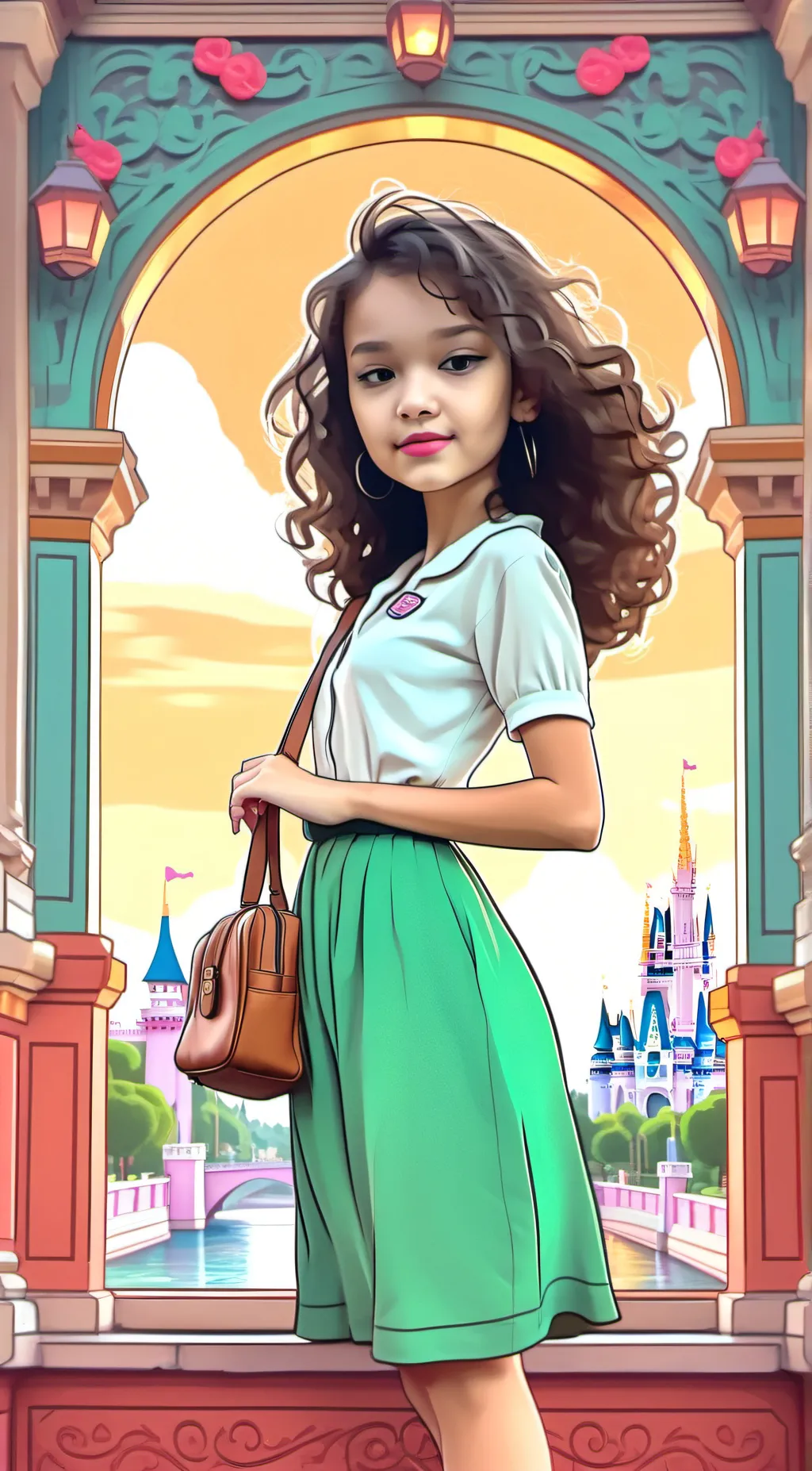 ai character: Rai  background